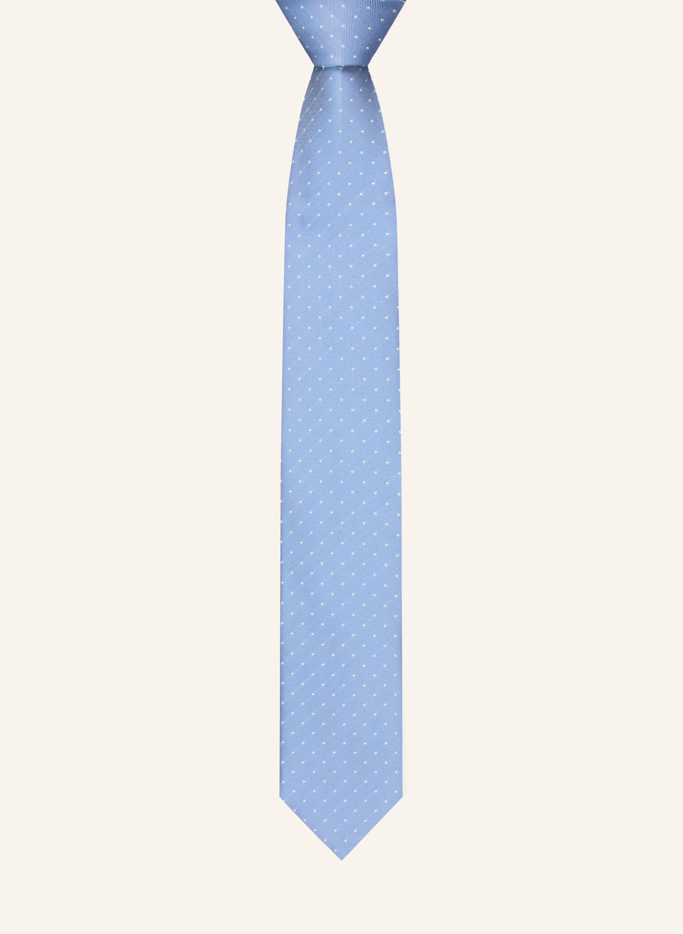 BOSS necktie: LIGHT BLUE / WHITE