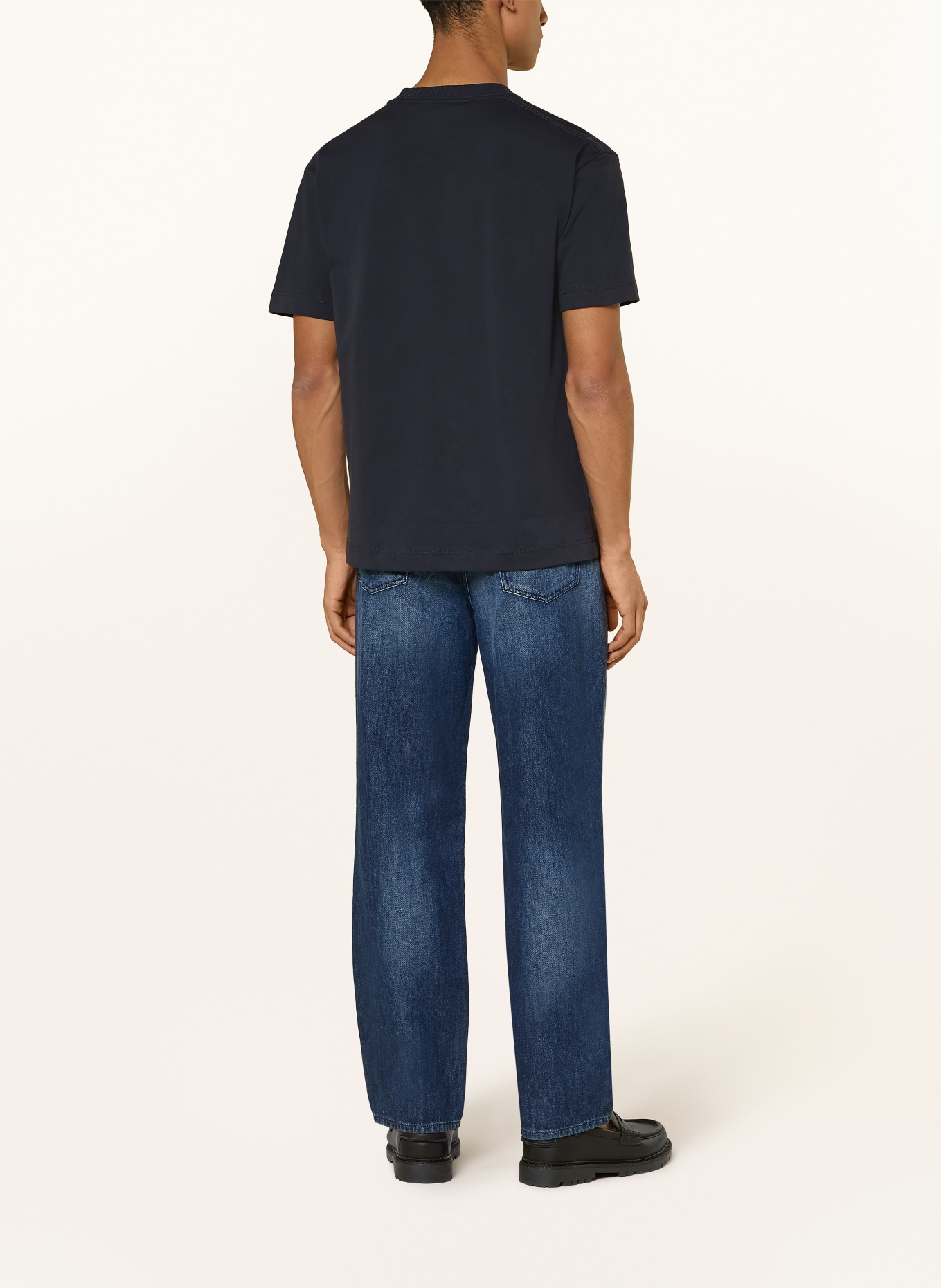 Marc O'Polo T-Shirt: DUNKELBLAU