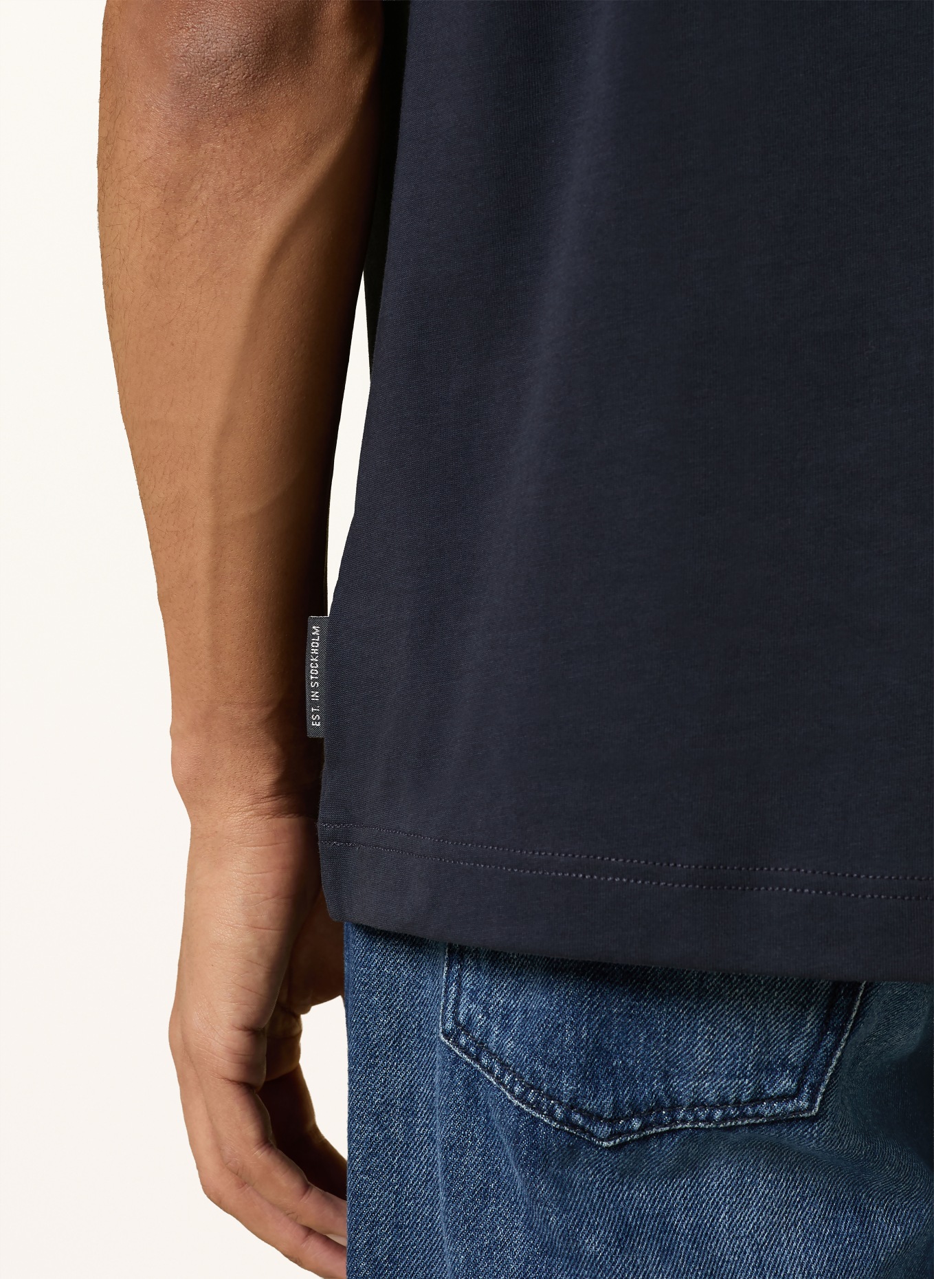 Marc O'Polo T-Shirt: DUNKELBLAU