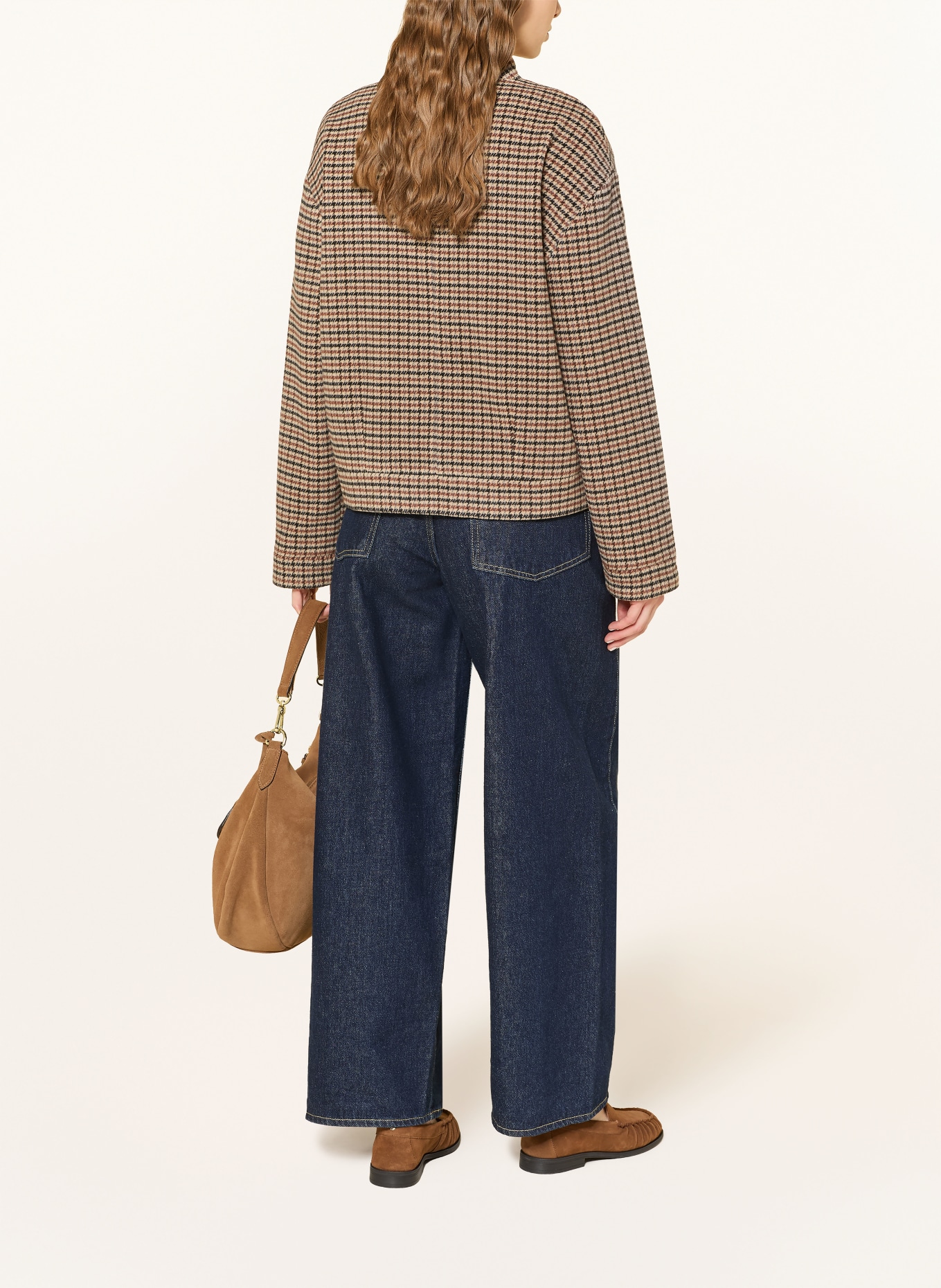 darling harbour Blouson: BROWN CHECK