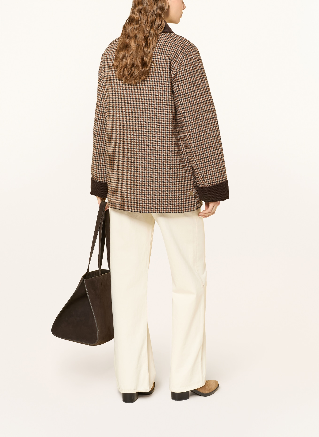 darling harbour Jacke: BROWN CHECK