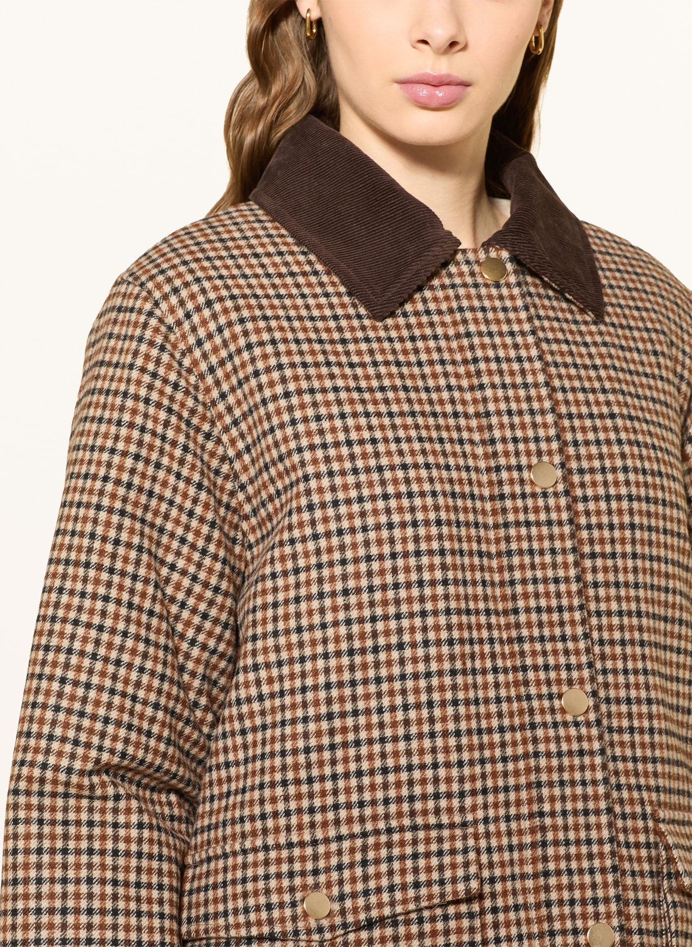 darling harbour Jacke: BROWN CHECK