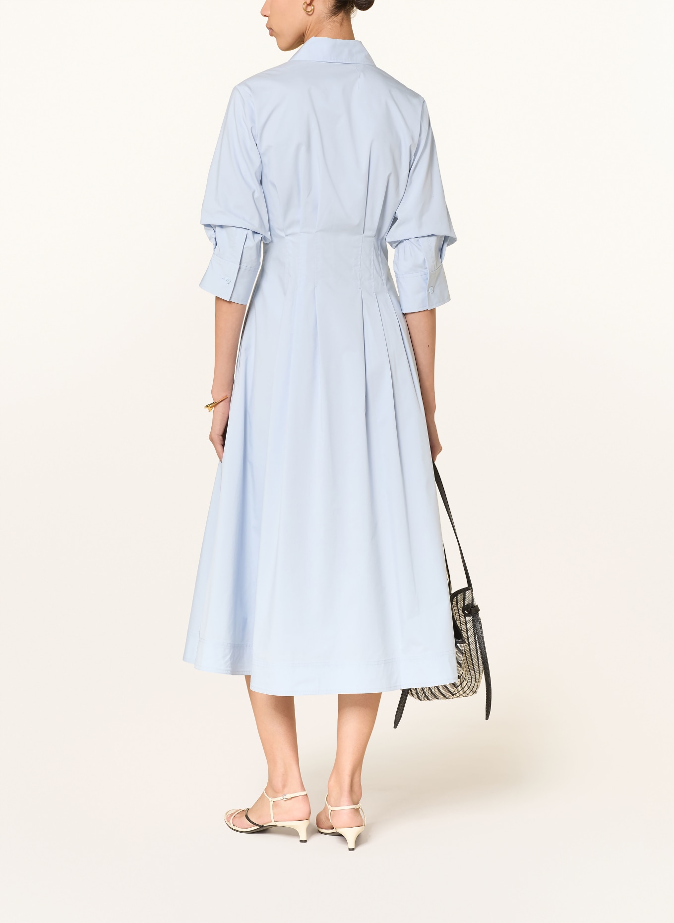 SIMKHAI Hemdblusenkleid JAZZ: HELLBLAU