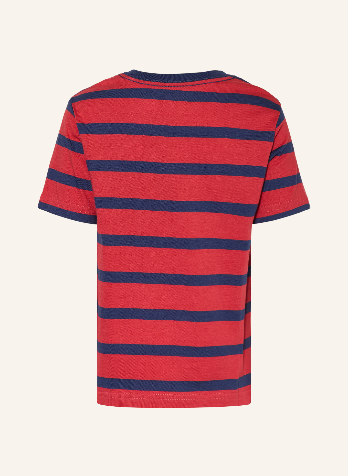 POLO RALPH LAUREN T-Shirt: ROT / DUNKELBLAU