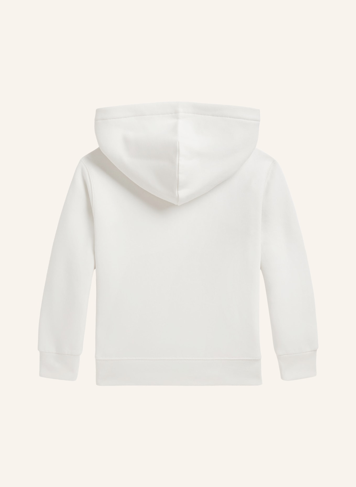 POLO RALPH LAUREN Hoodie: ECRU / ROT / GELB