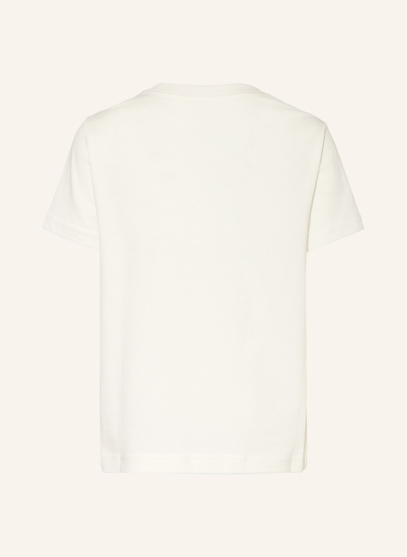 POLO RALPH LAUREN T-shirt: ECRU / ROOD / GEEL