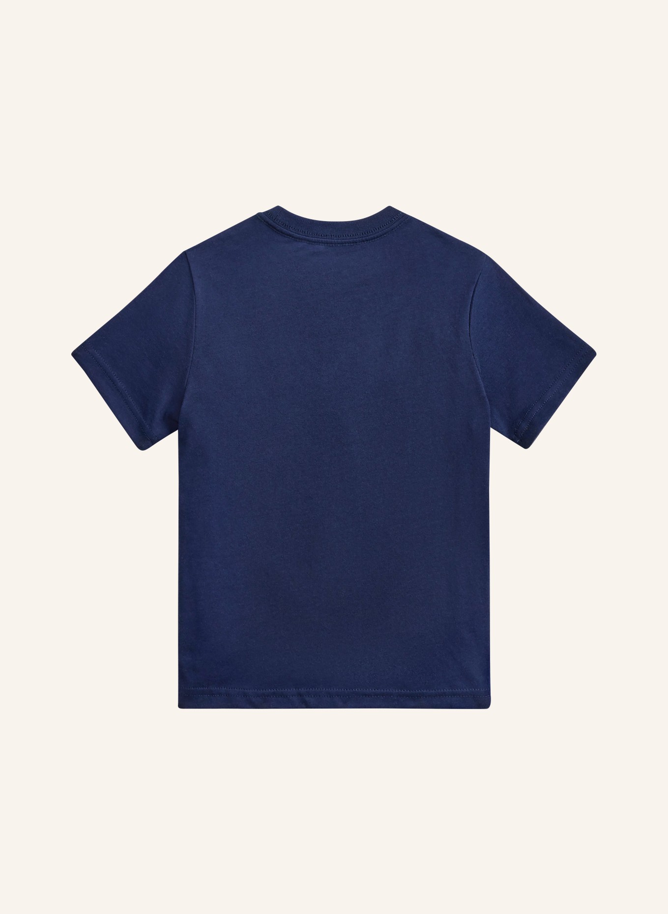 POLO RALPH LAUREN T-Shirt: DUNKELBLAU / ROT / GELB