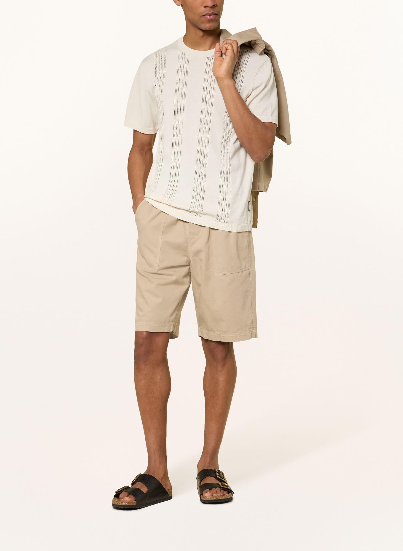 ARMEDANGELS Shorts: BEIGE