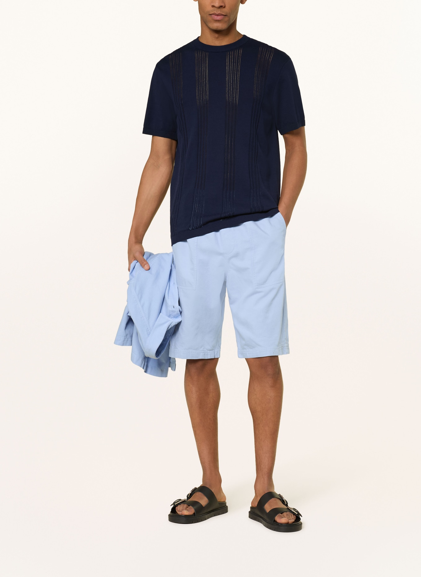 ARMEDANGELS Shorts: HELLBLAU