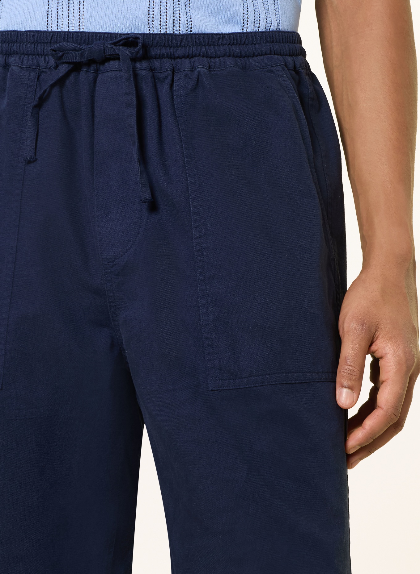 ARMEDANGELS Shorts: DUNKELBLAU