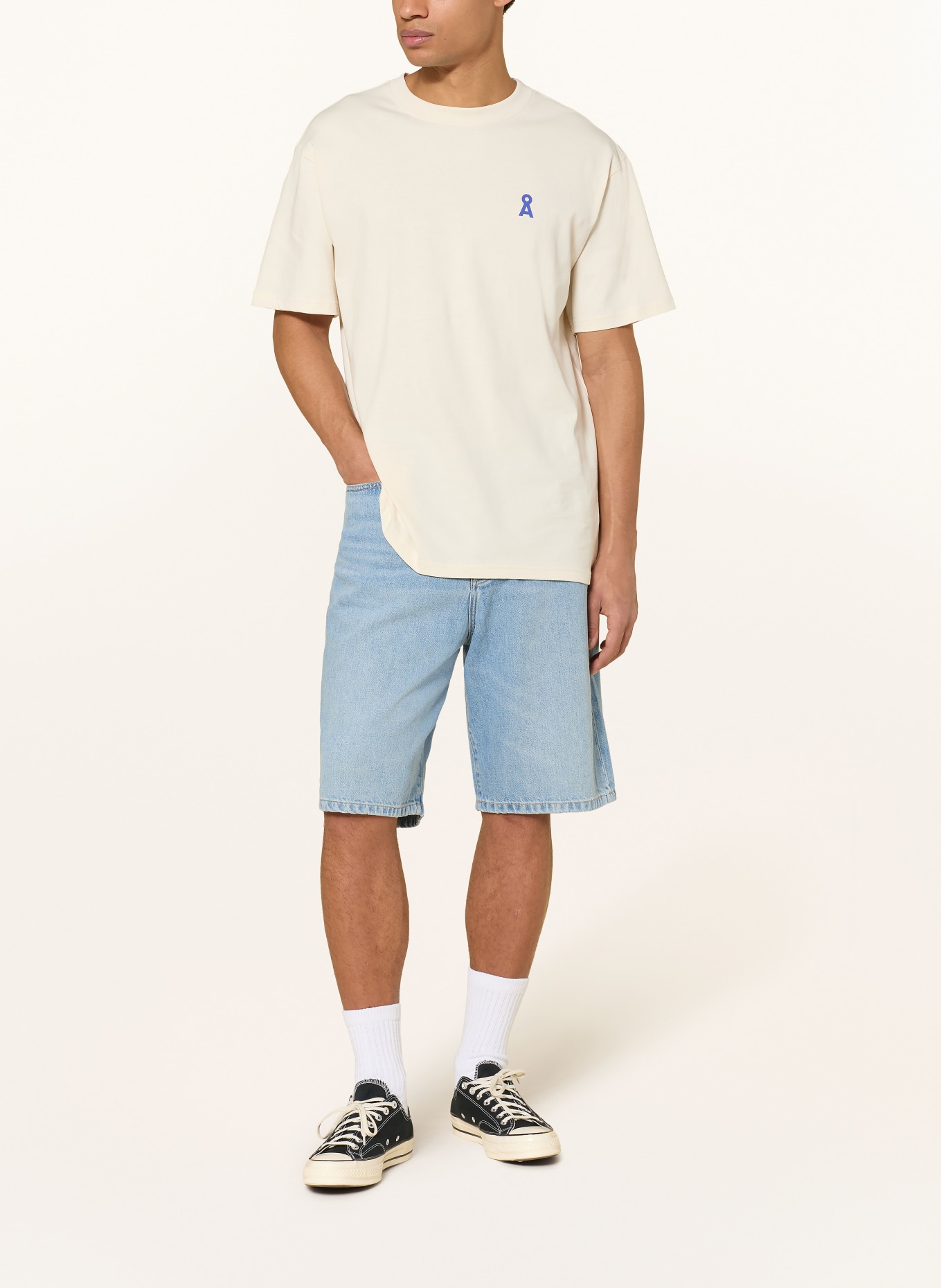 ARMEDANGELS Jeansshort BAGGY: 3194 atlas