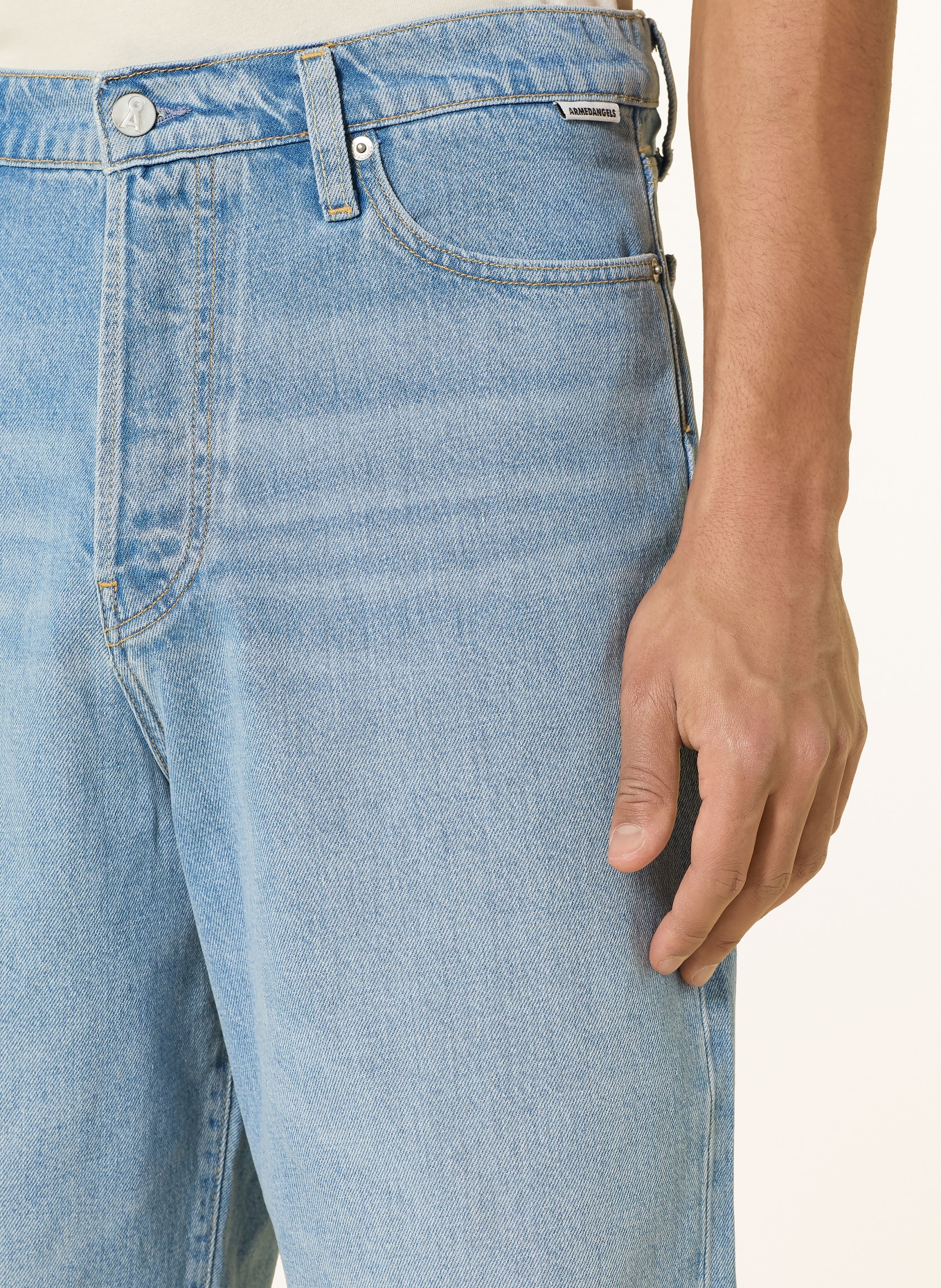 ARMEDANGELS Jeansshort BAGGY: 3194 atlas