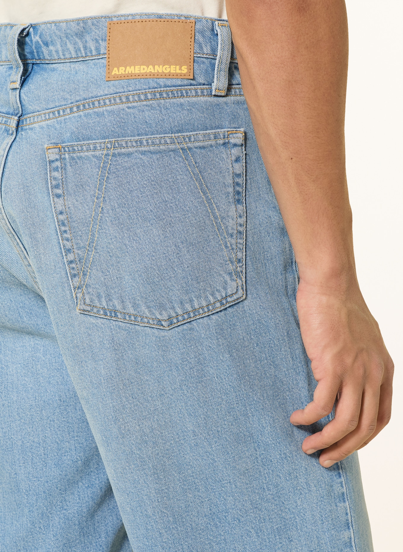 ARMEDANGELS Jeansshort BAGGY: 3194 atlas