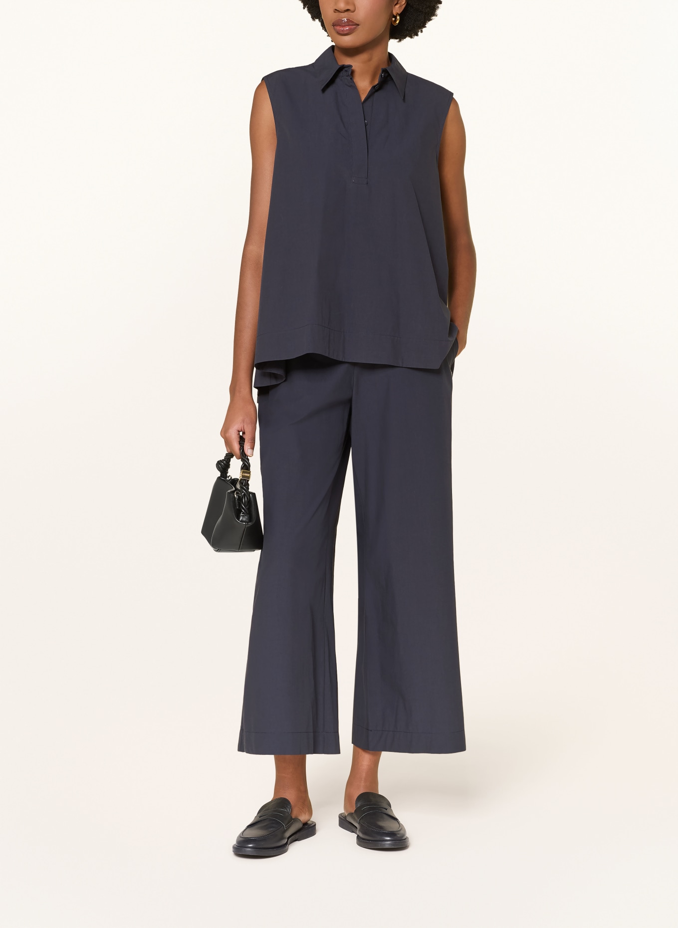 ottod'ame blouse top: DARK BLUE