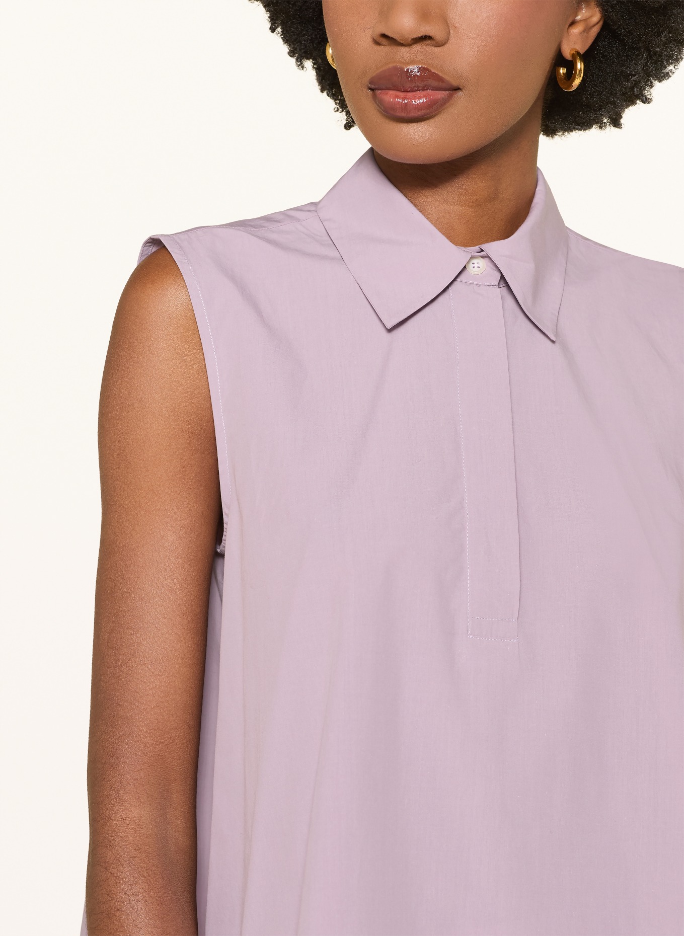 ottod'ame blouse top: LIGHT PURPLE