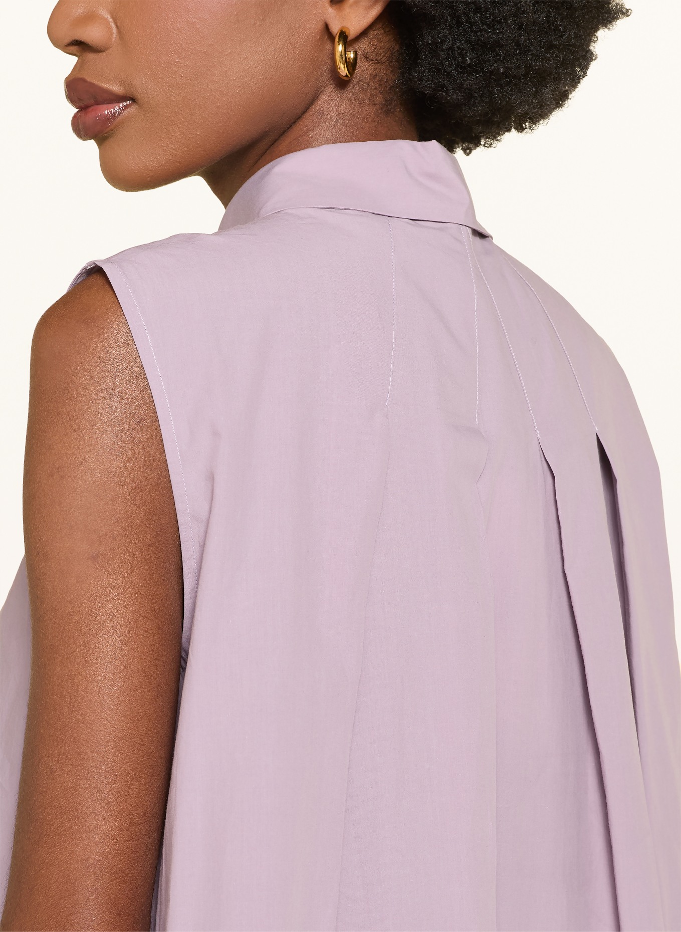 ottod'ame blouse top: LIGHT PURPLE