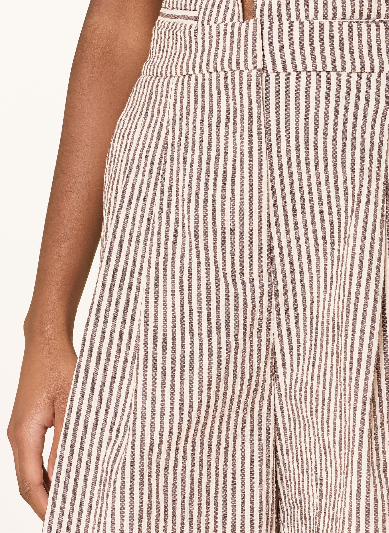 ottod'ame szorty: BRĄZOWY / ECRU