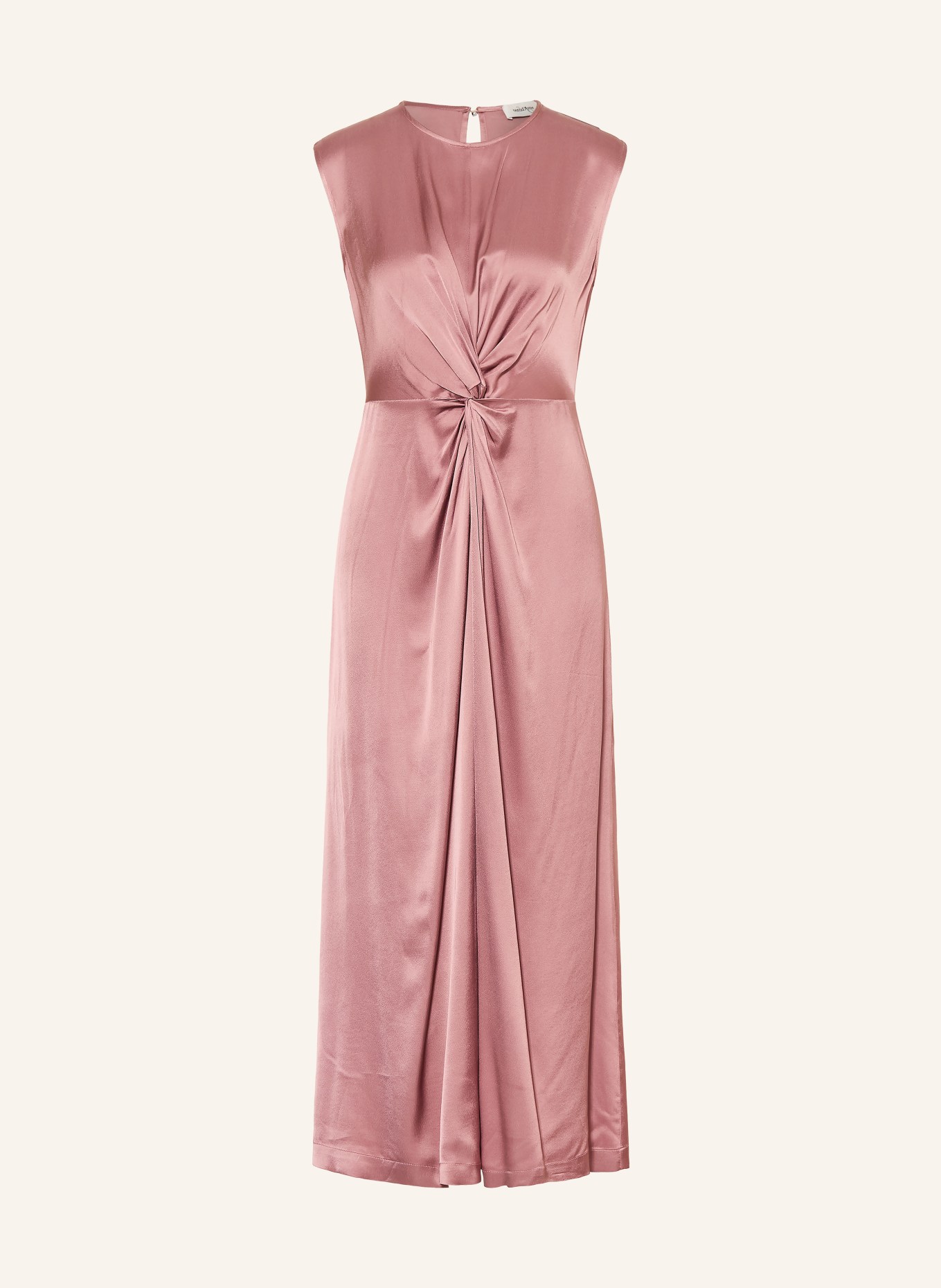 ottod'ame satin dress: DUSKY PINK