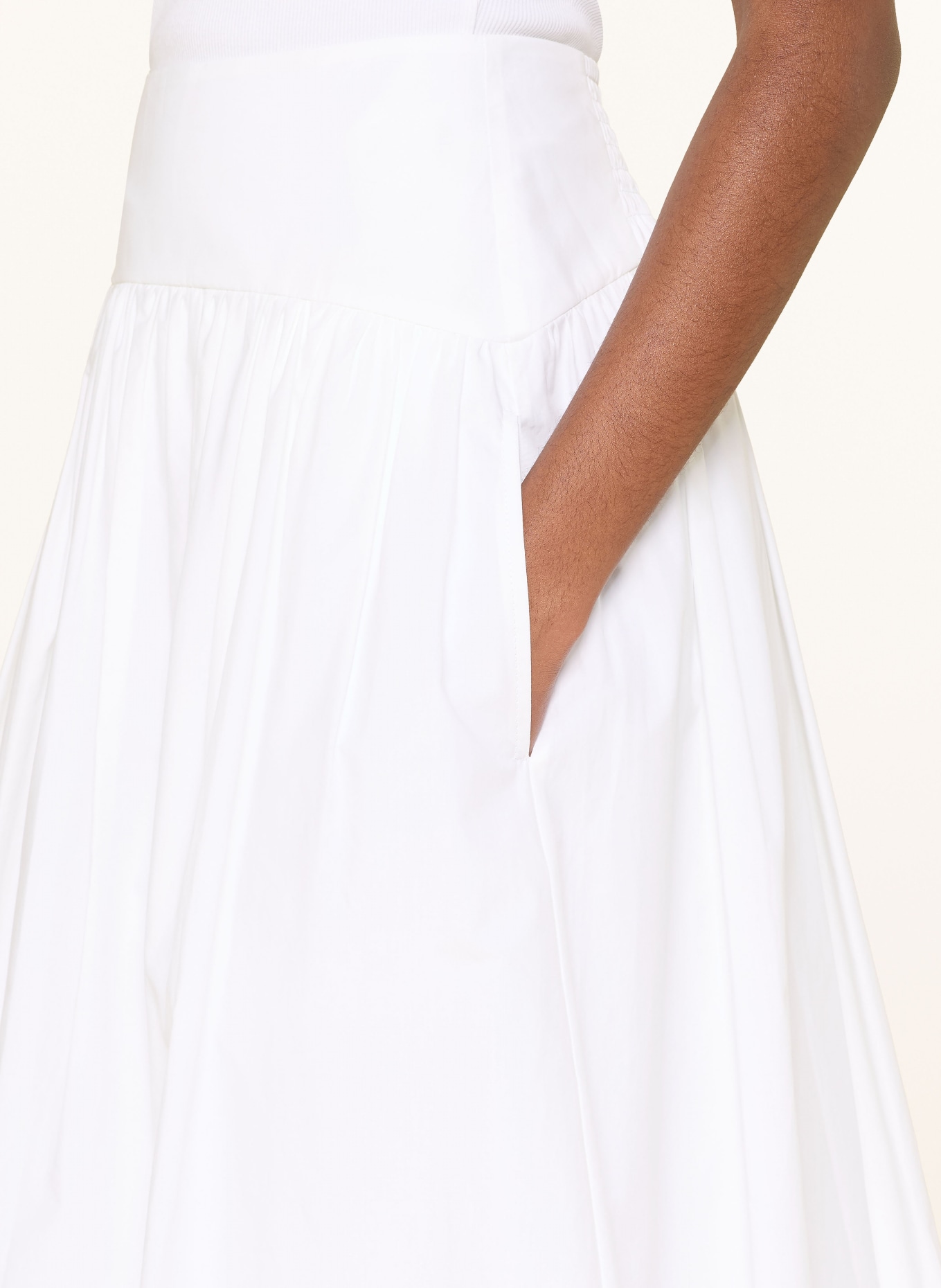 ottod'ame skirt: WHITE