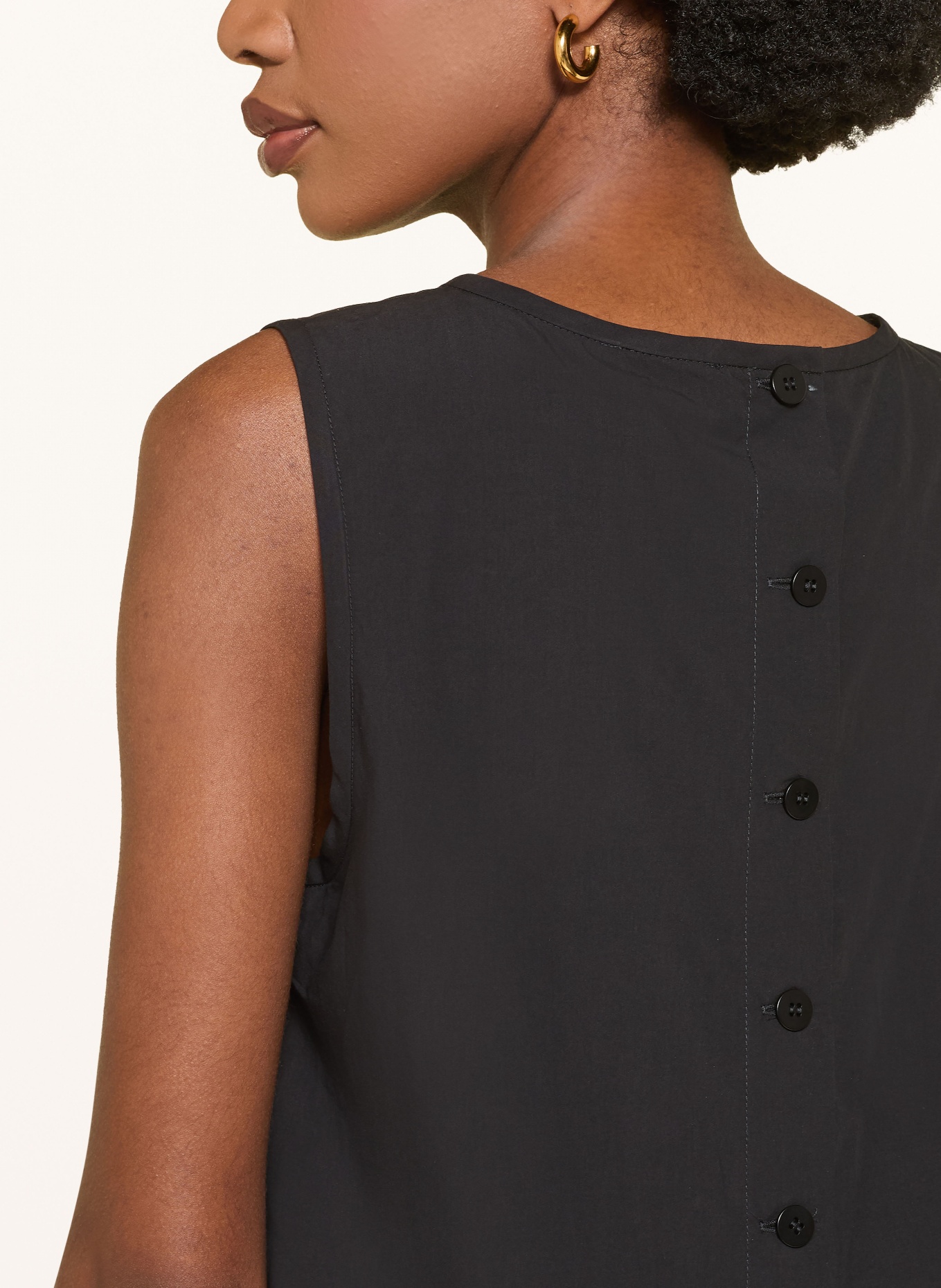 ottod'ame Top: CZARNY