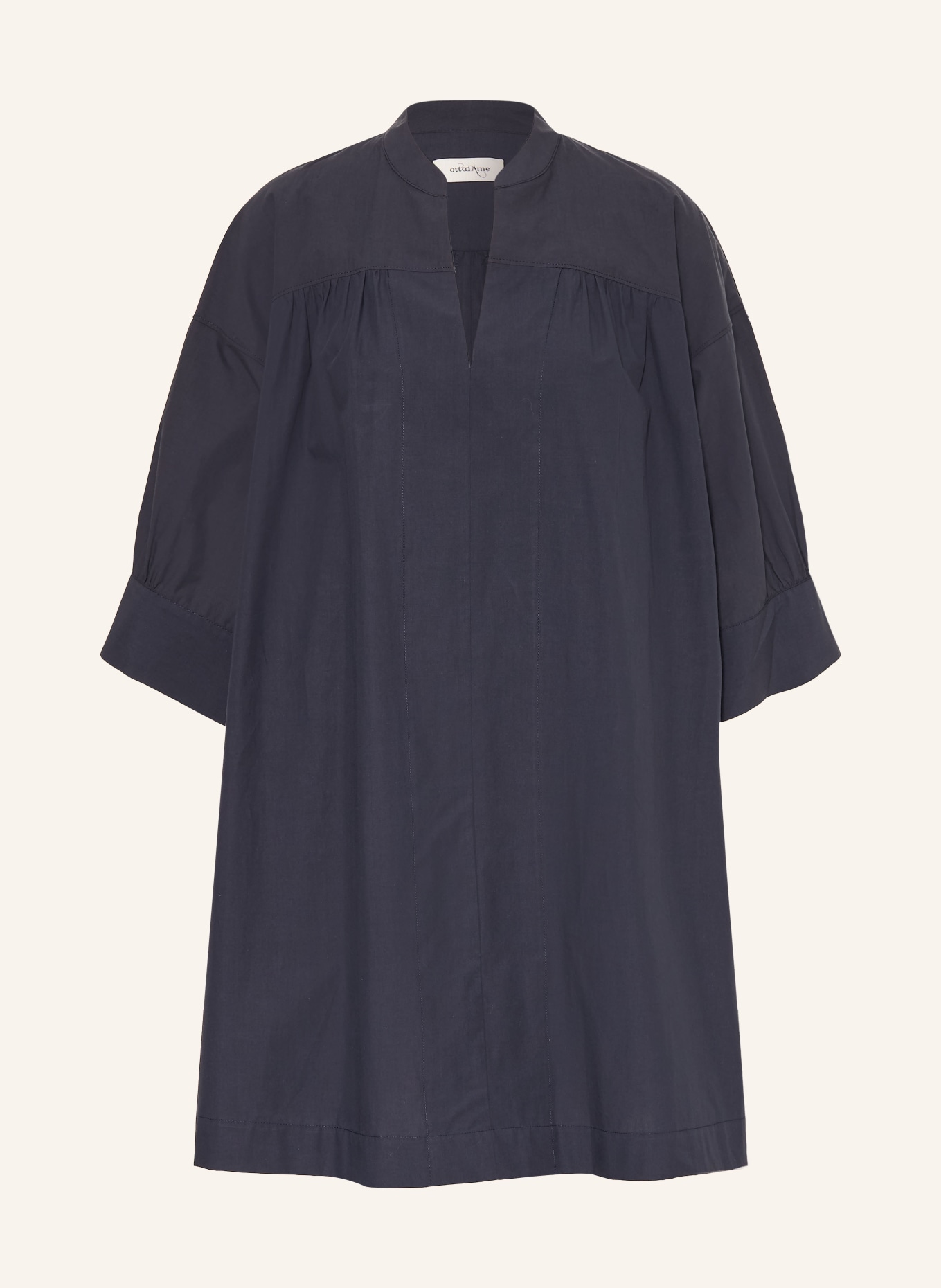 ottod'ame Kleid mit 3/4-Arm: DUNKELBLAU