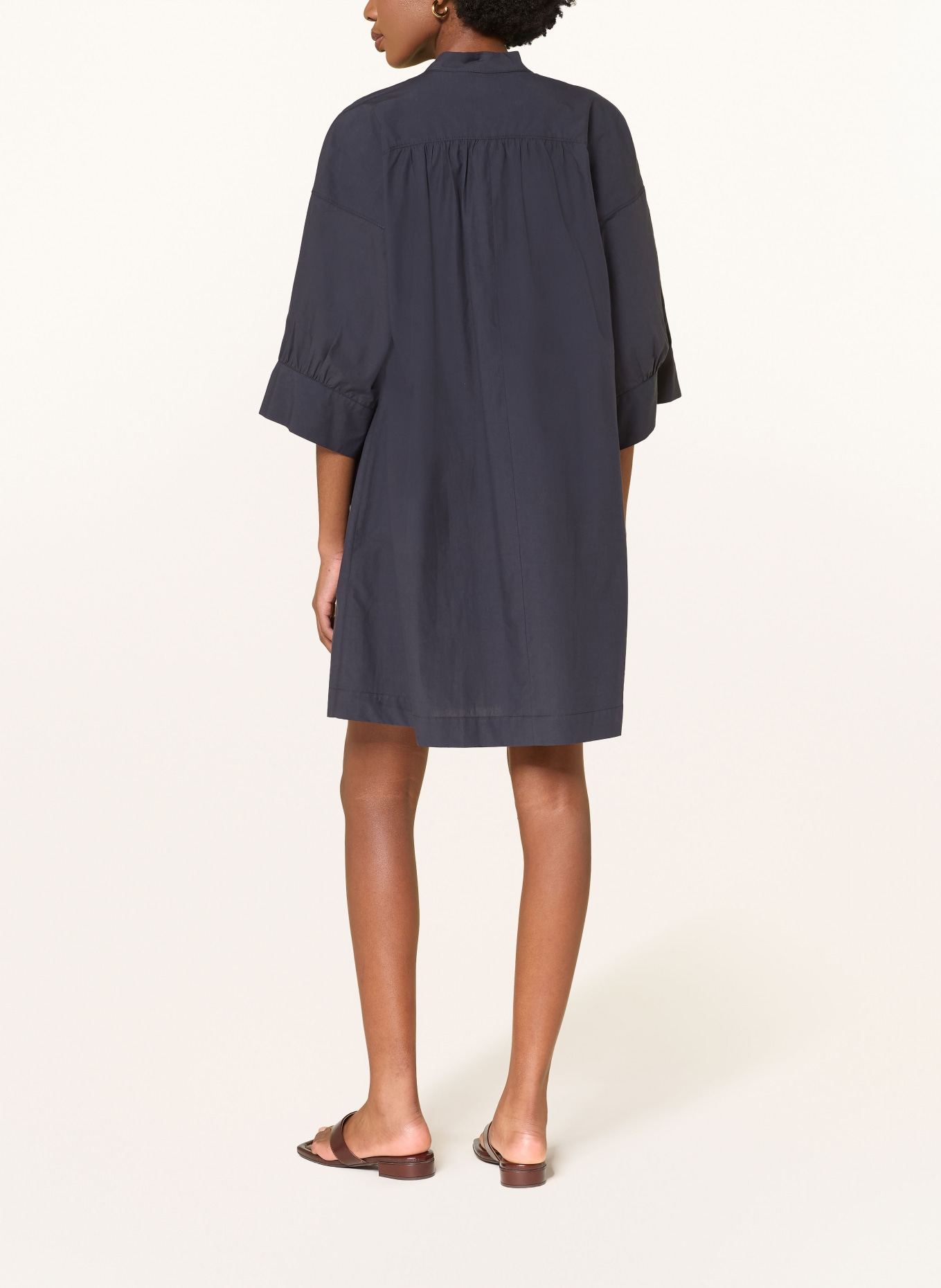 ottod'ame Kleid mit 3/4-Arm: DUNKELBLAU