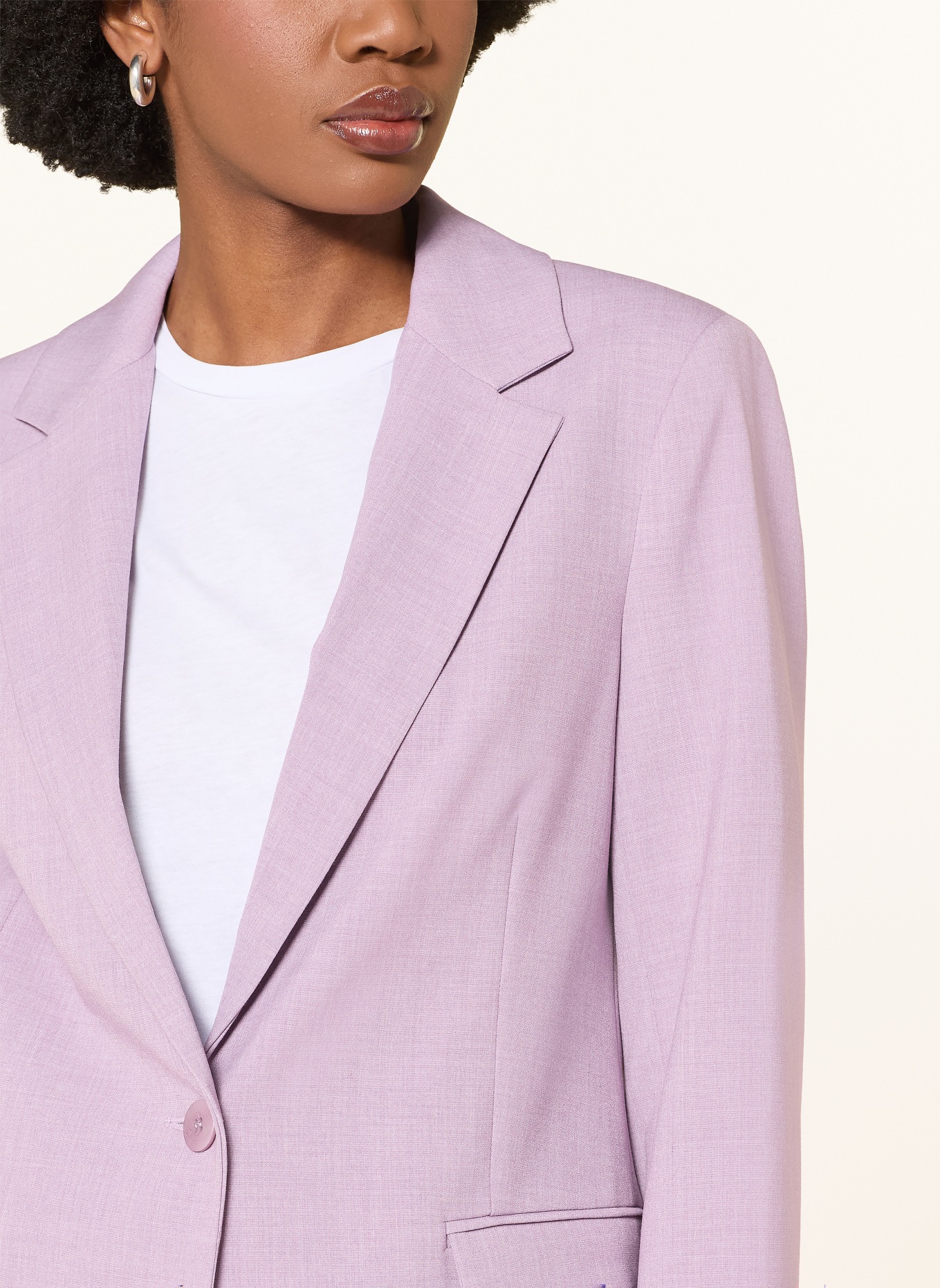 ottod'ame LINDA blazer: LIGHT PURPLE