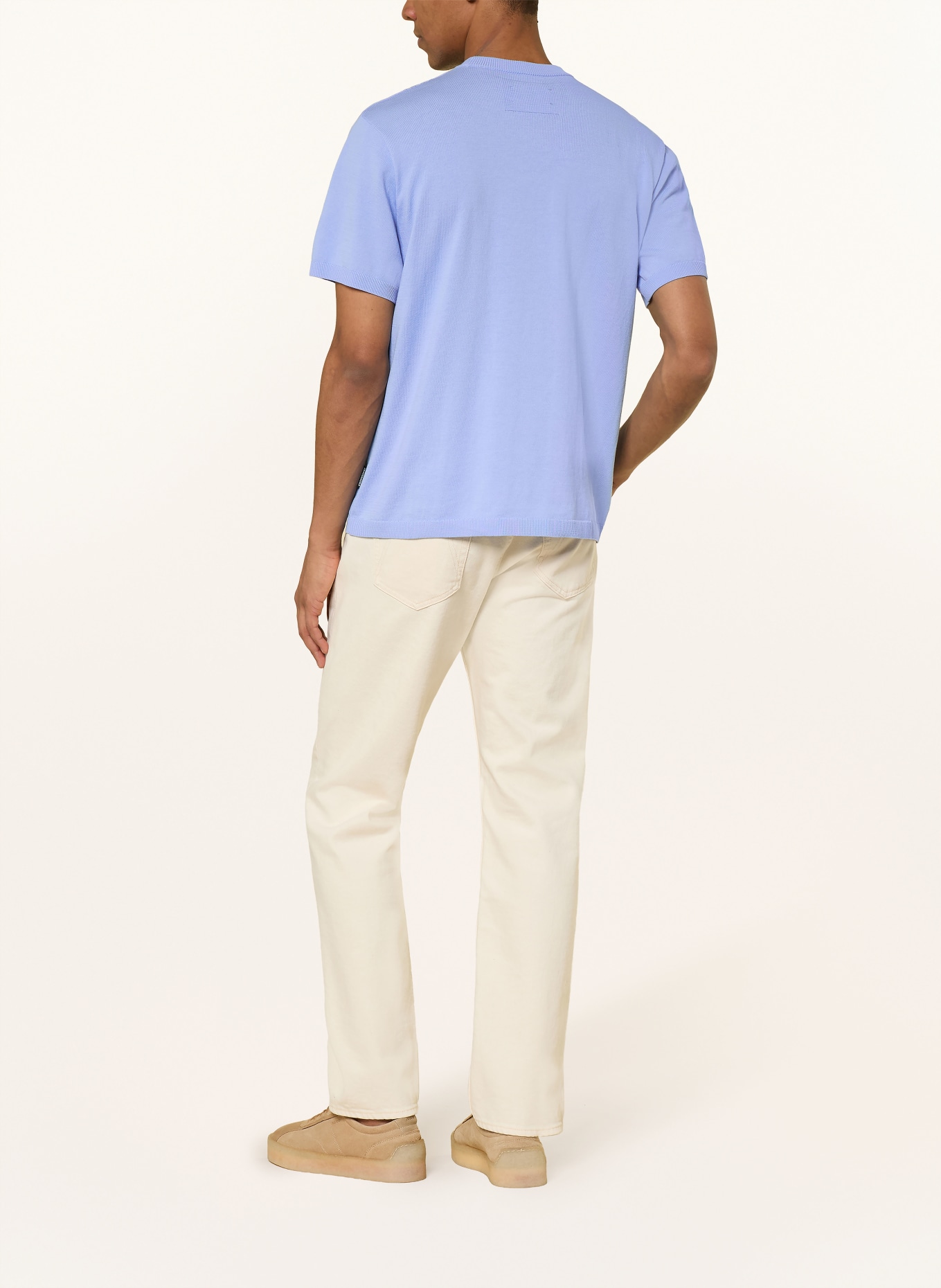 ARMEDANGELS Strickshirt: HELLBLAU