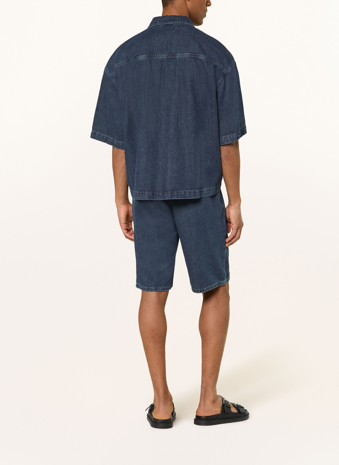 ARMEDANGELS Chemise en jean Comfort Fit: BLEU FONCÉ