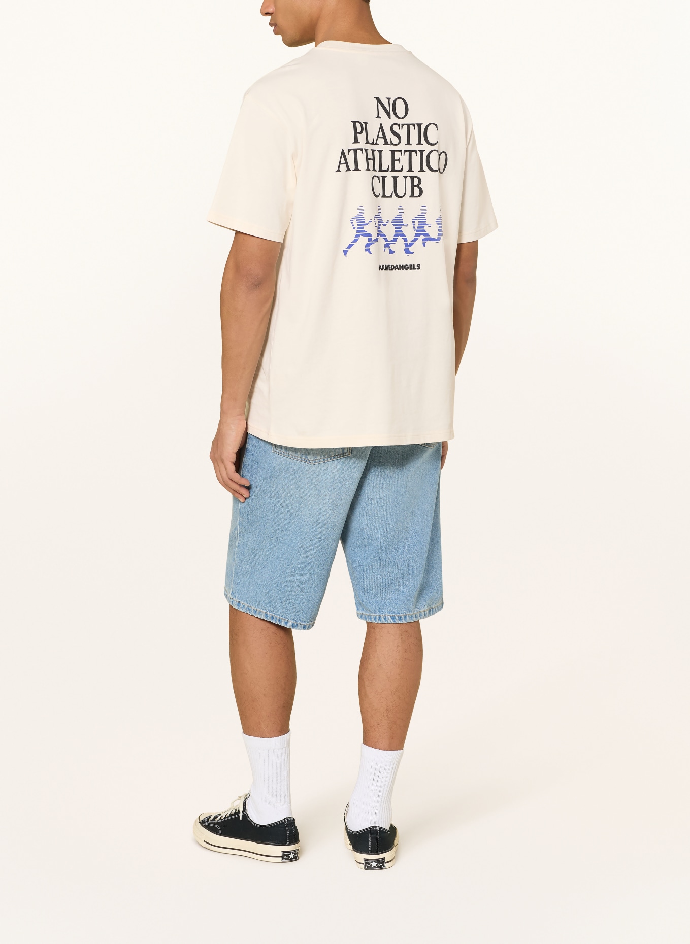 ARMEDANGELS T-shirt MAARKOS: CREME