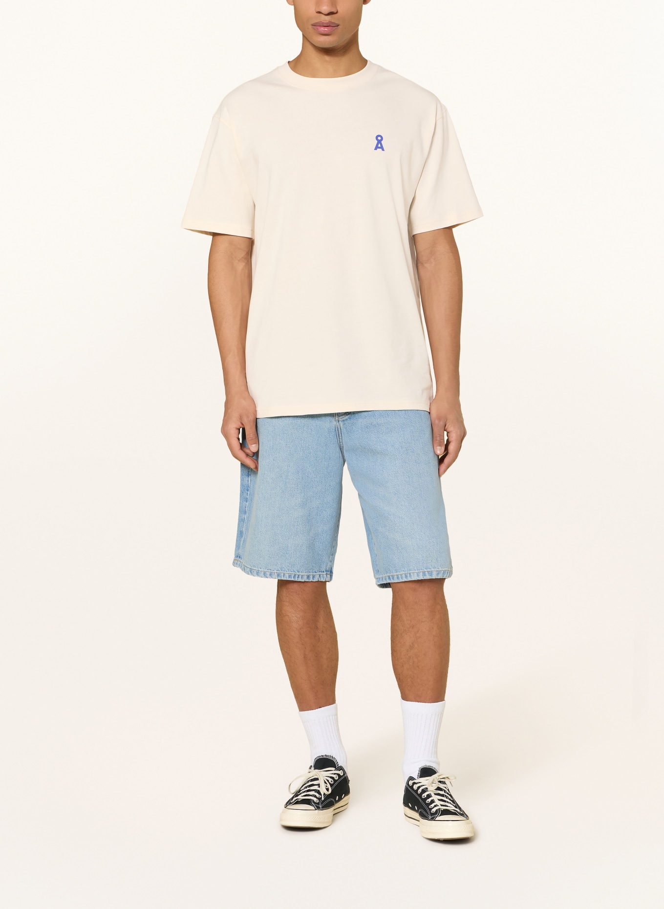 ARMEDANGELS T-shirt MAARKOS: CREME