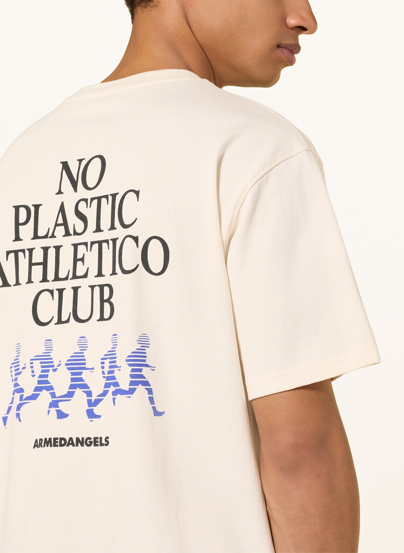 ARMEDANGELS T-shirt MAARKOS: CREME