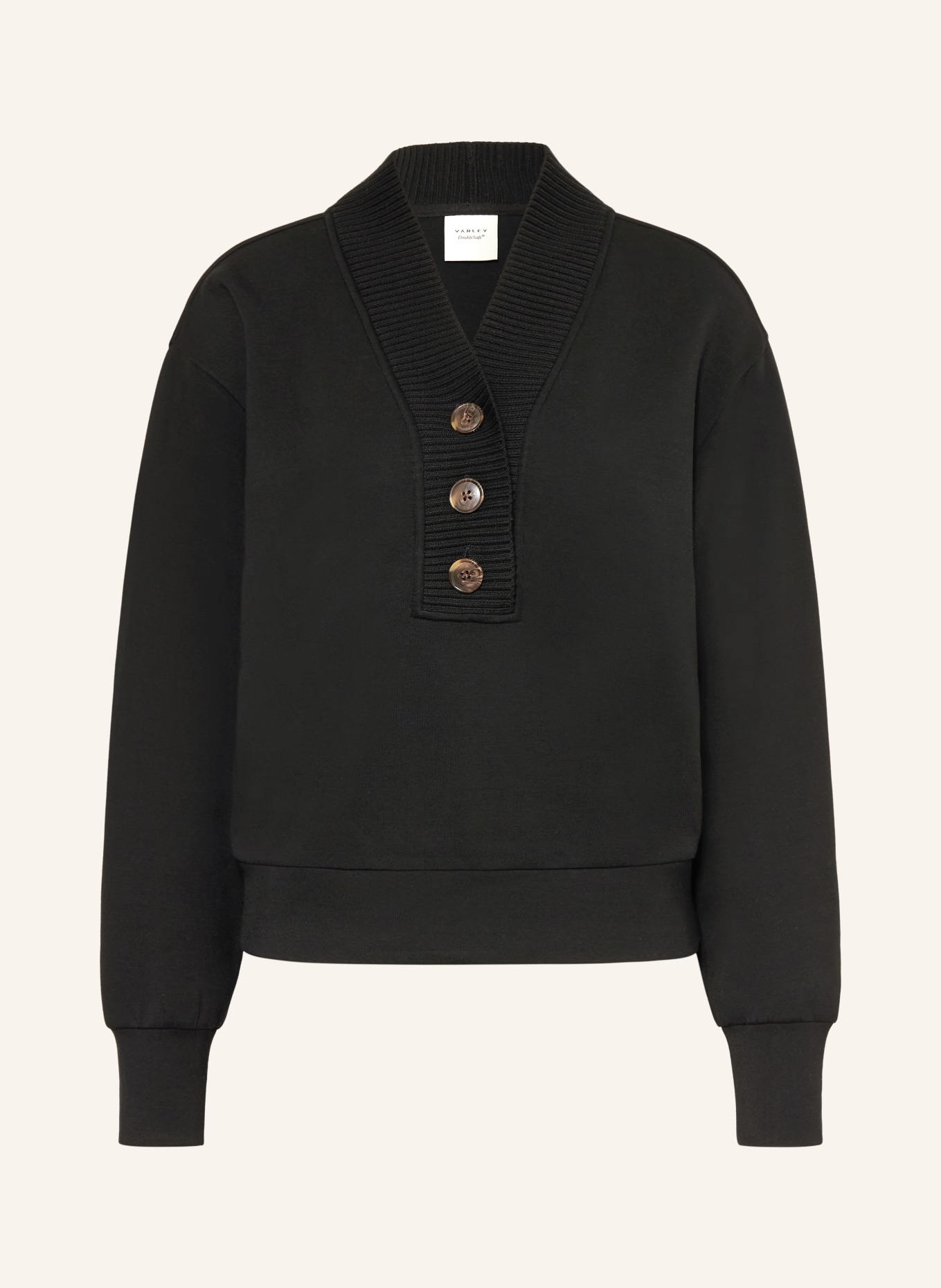 VARLEY Sweatshirt LUCINE: SCHWARZ