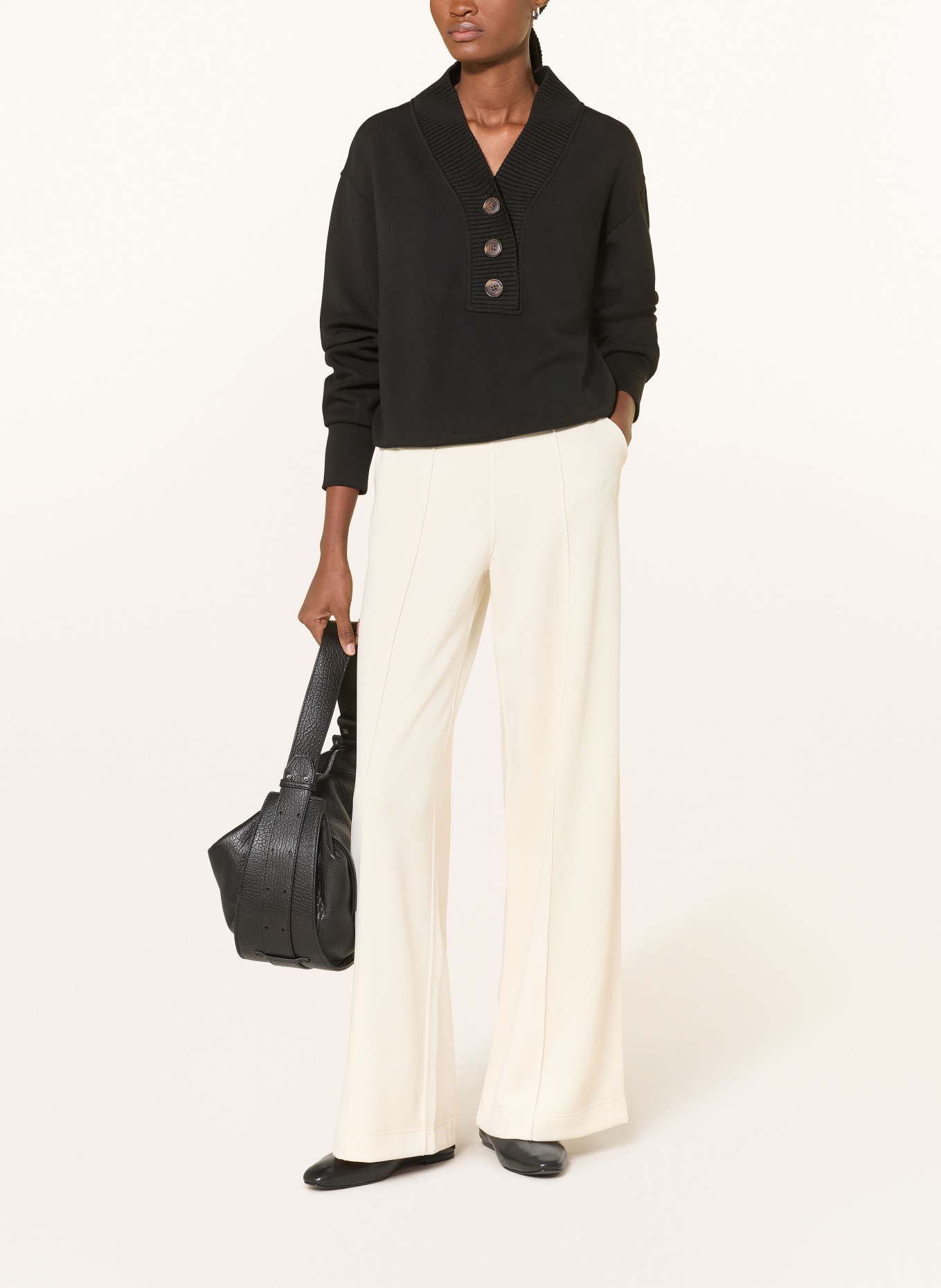 VARLEY Sweatshirt LUCINE: SCHWARZ