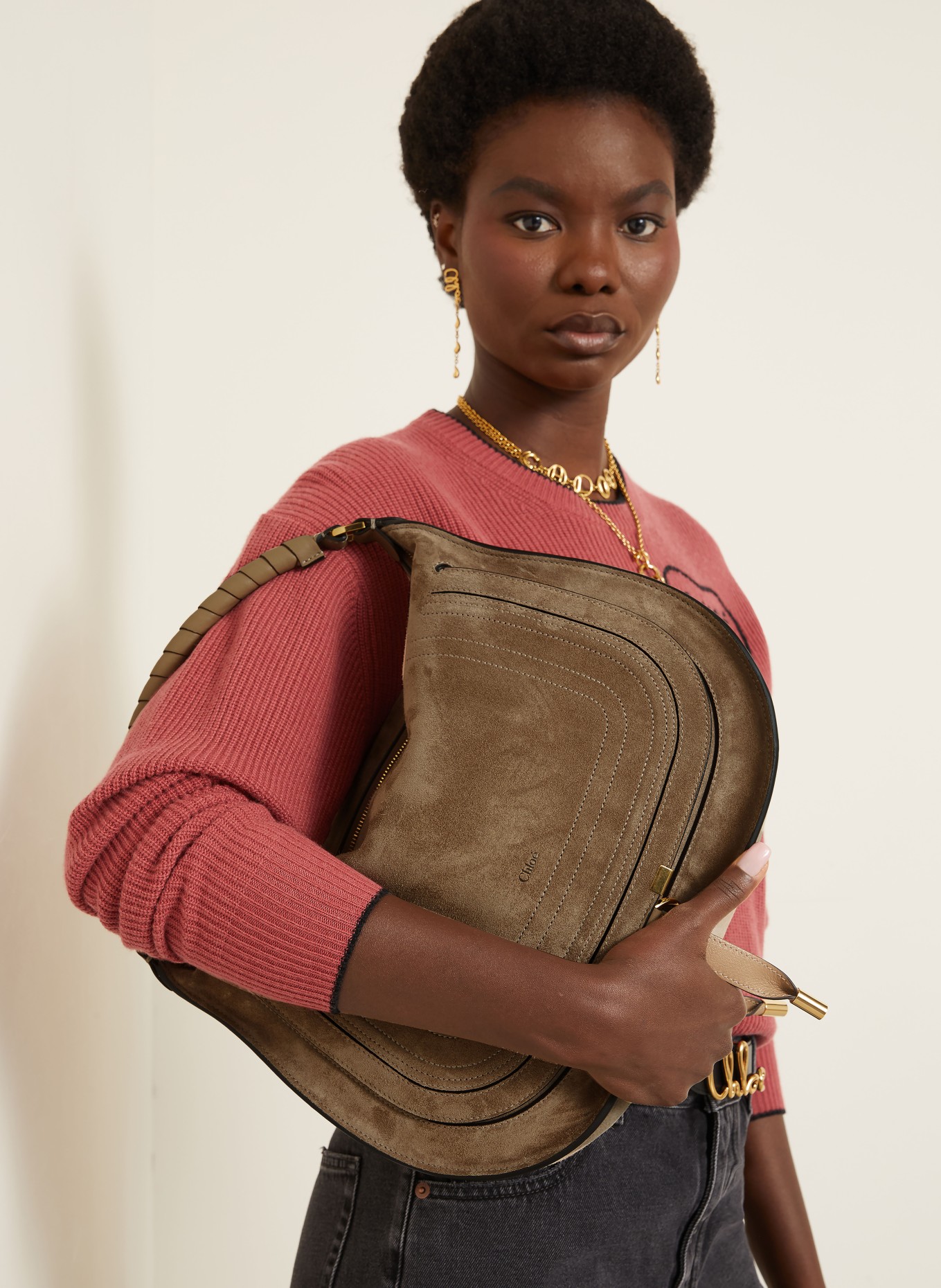 Chloé Handtasche MARCIE: BOYISH BROWN