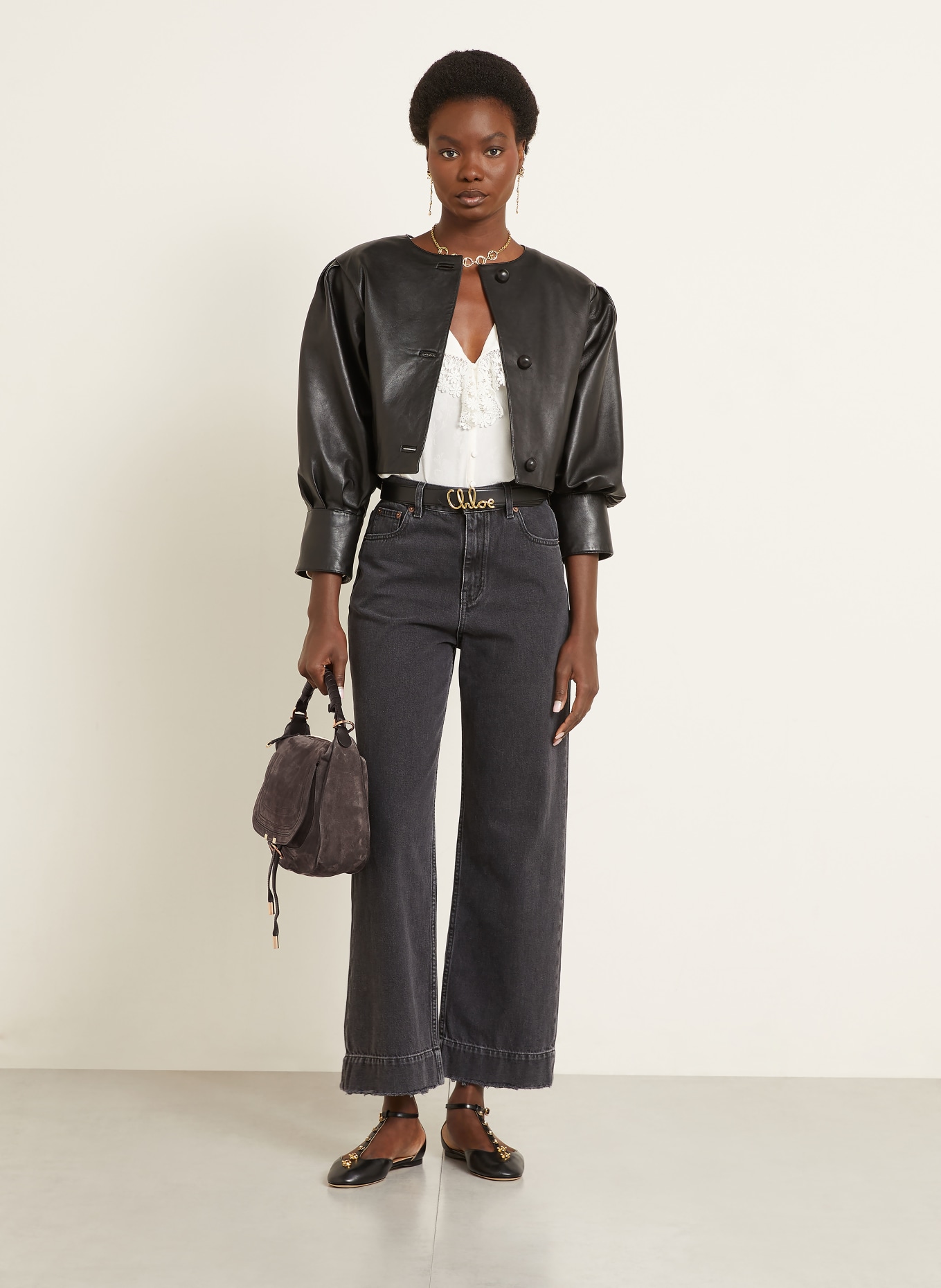 Chloé Handtasche MARCIE: KOHL BROWN