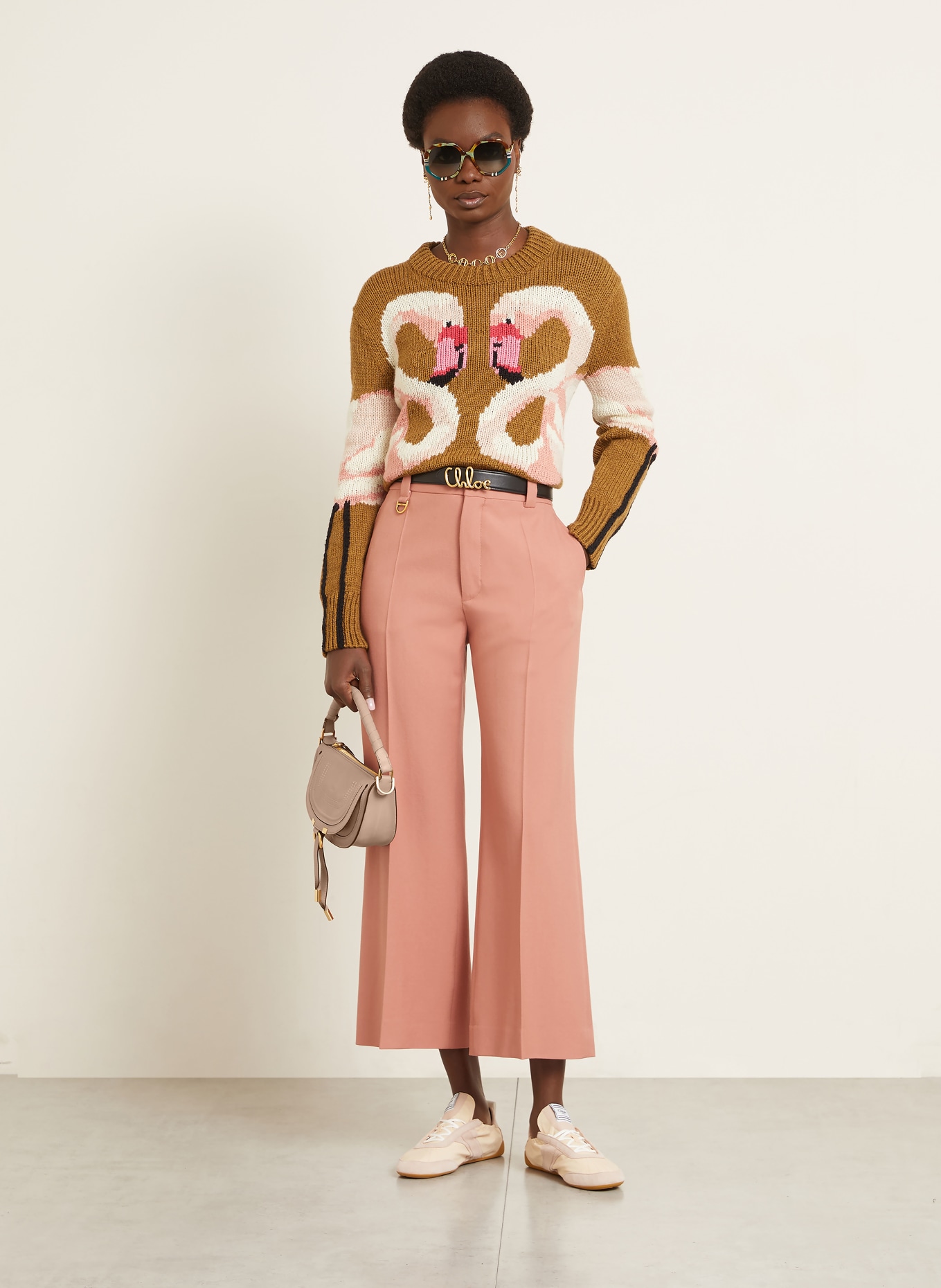 Chloé MARCIE MINI shoulder bag: Woodsmoke