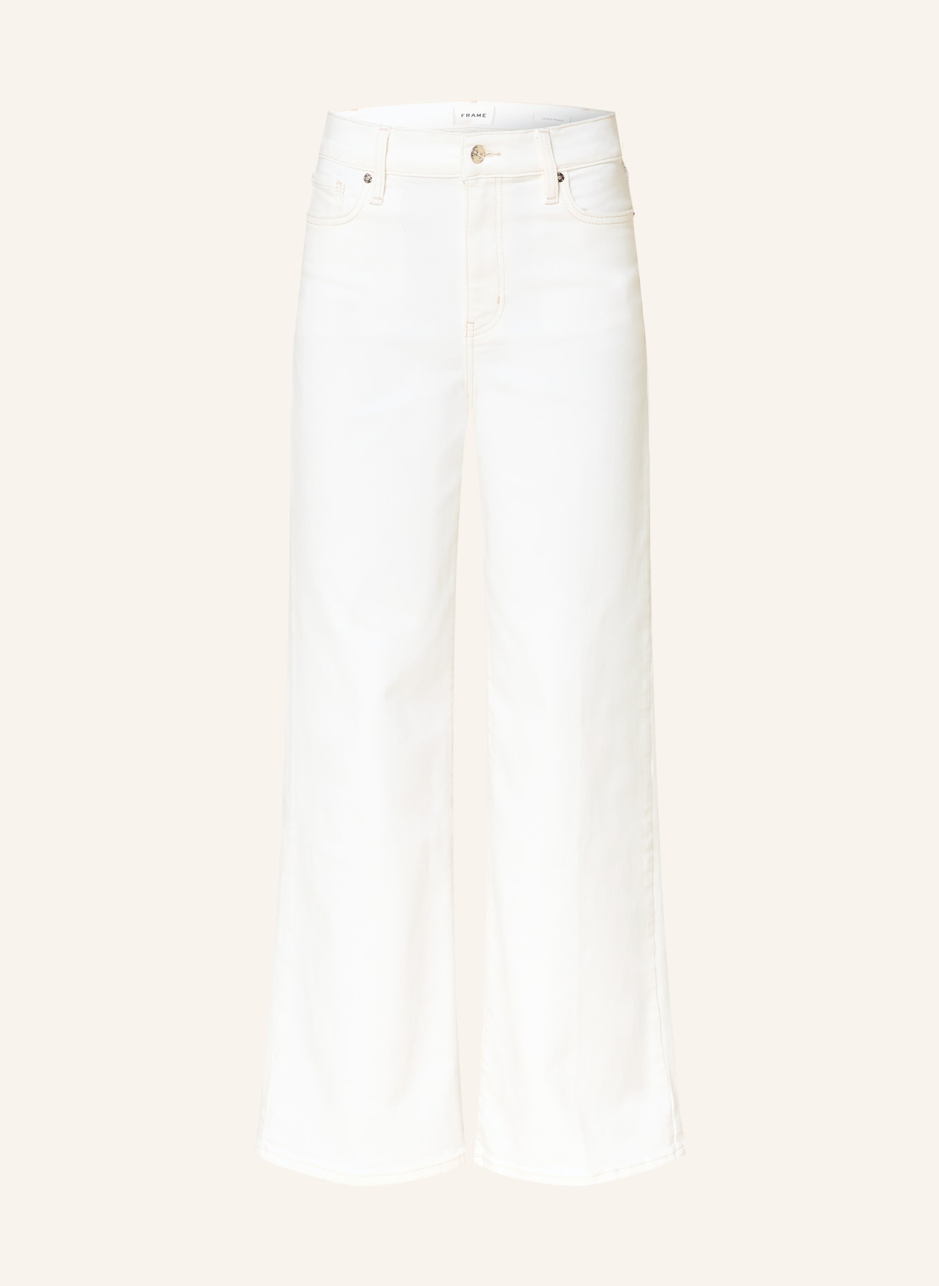 FRAME Straight Jeans LE SLIM PALAZZO: AUCL AU NATURAL CLEAN