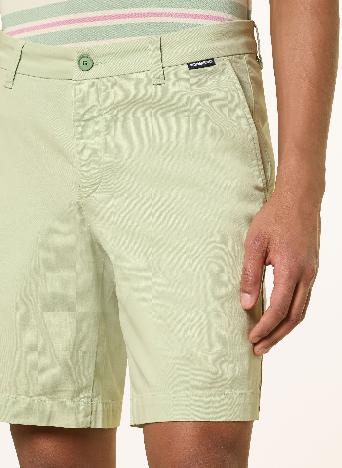 ARMEDANGELS Chinoshorts: MINT