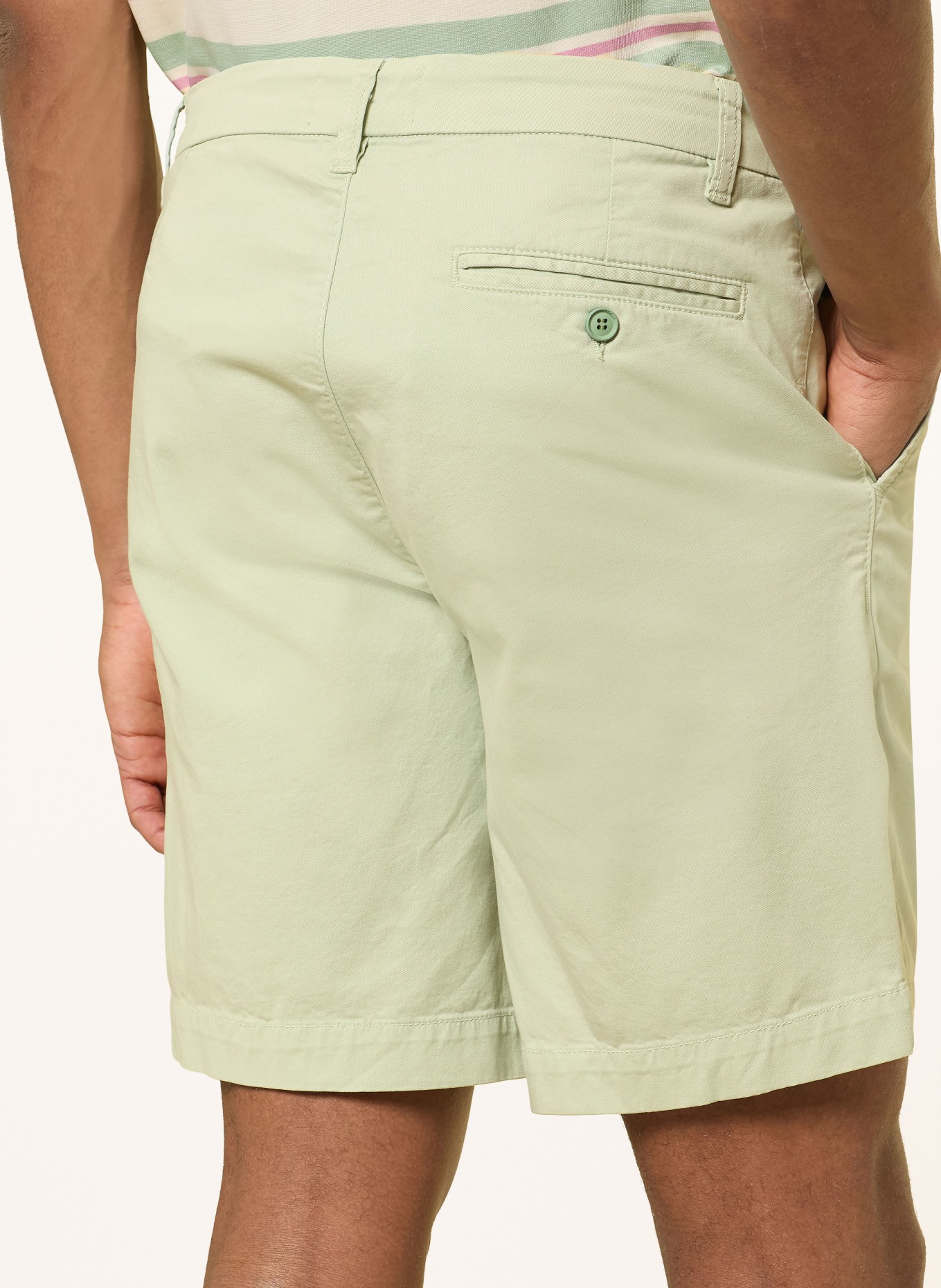 ARMEDANGELS Chinoshorts: MINT