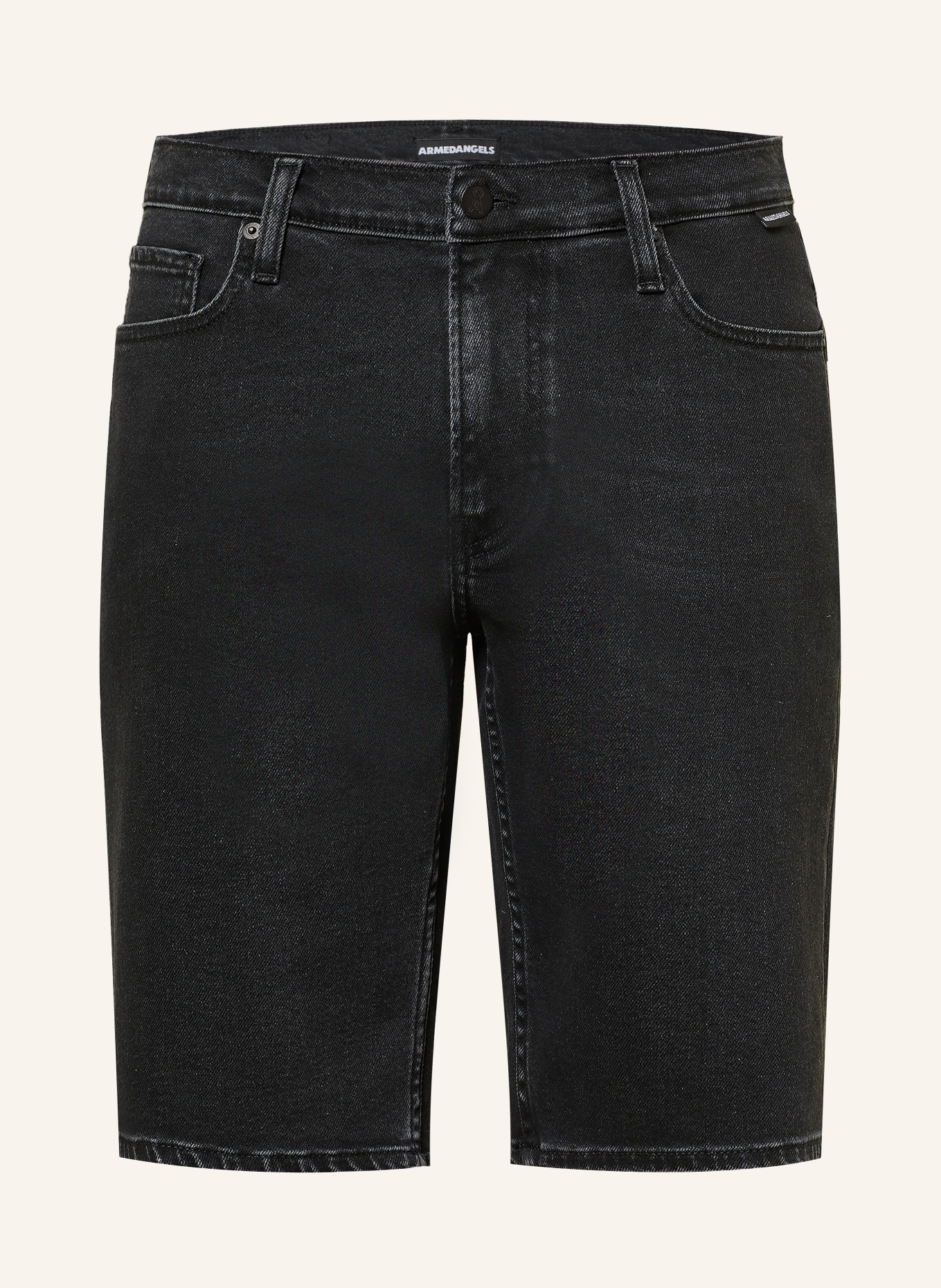 ARMEDANGELS Jeansshort NAAILO Slim Fit: 2438 black washed authentic