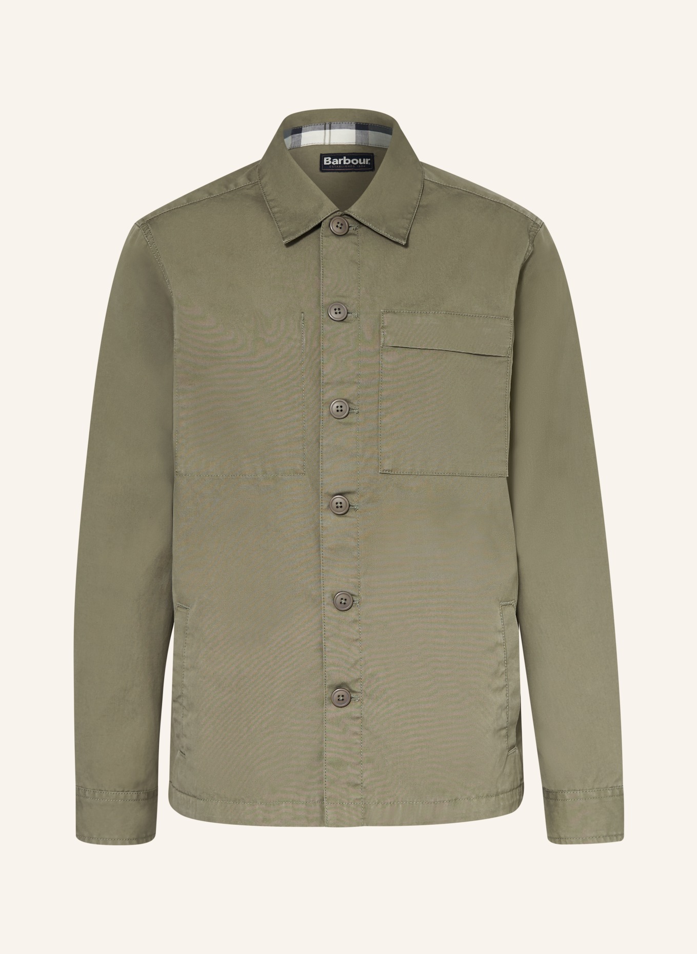 Barbour Cămașă SHERBURN: KAKI