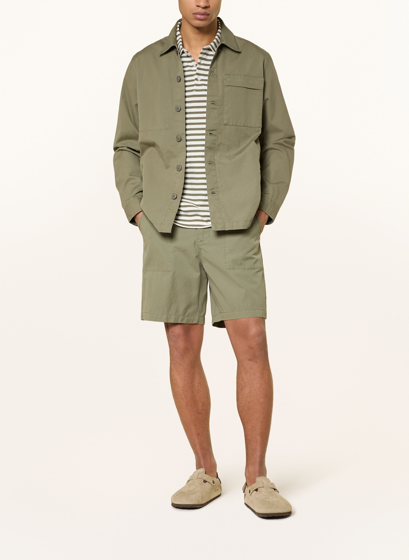 Barbour Šortky SHERBUN: KHAKI