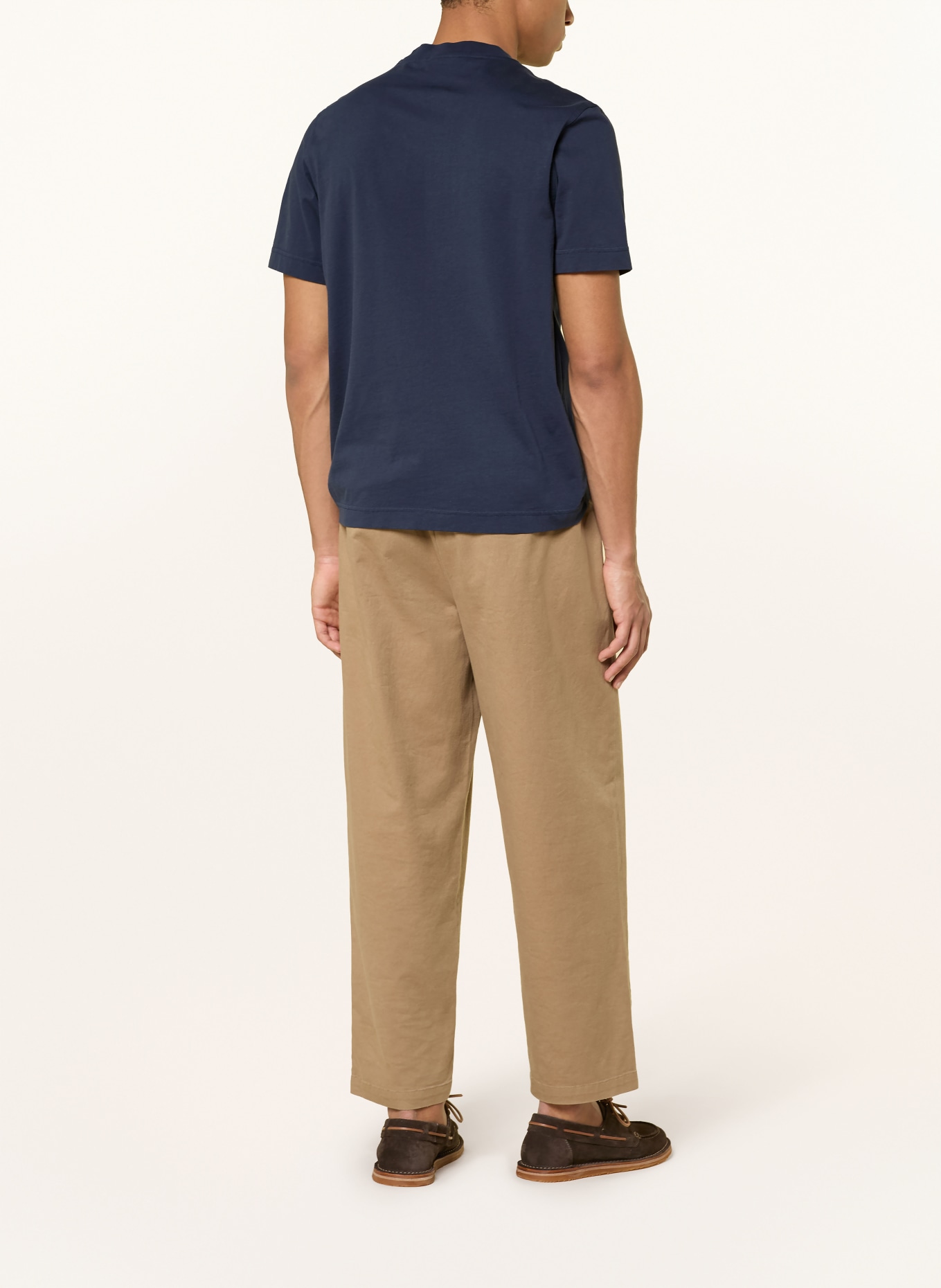 Barbour Tricou MUL GOOD LIFE: ALBASTRU ÎNCHIS / MARO / VERDE