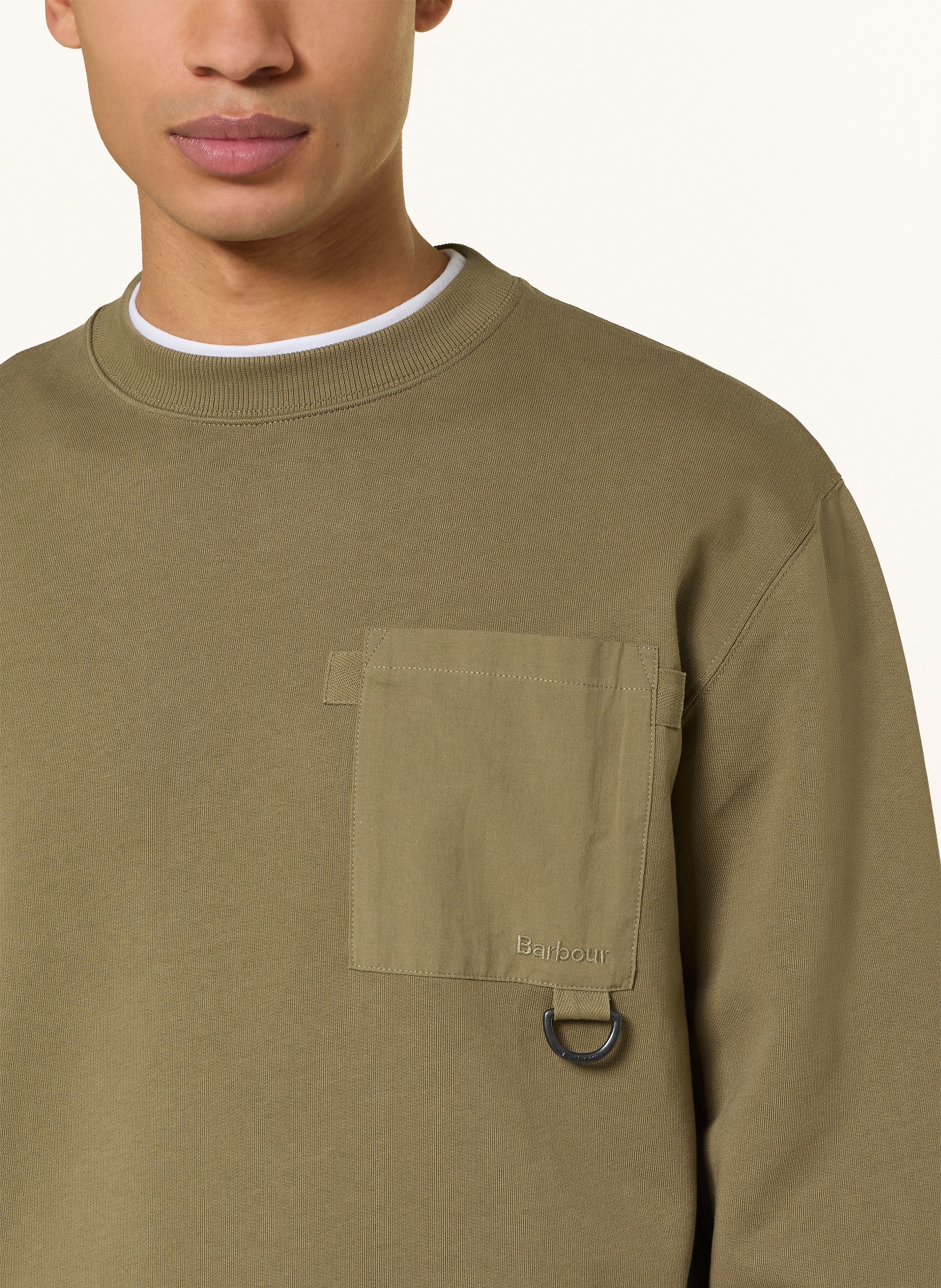 Barbour Tröja IVERGILL: KHAKI