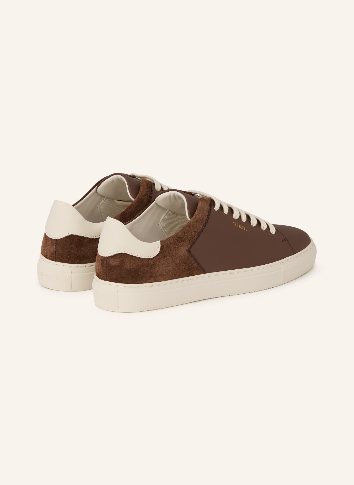 AXEL ARIGATO sneaker: DARK BROWN / LIGHT GRAY
