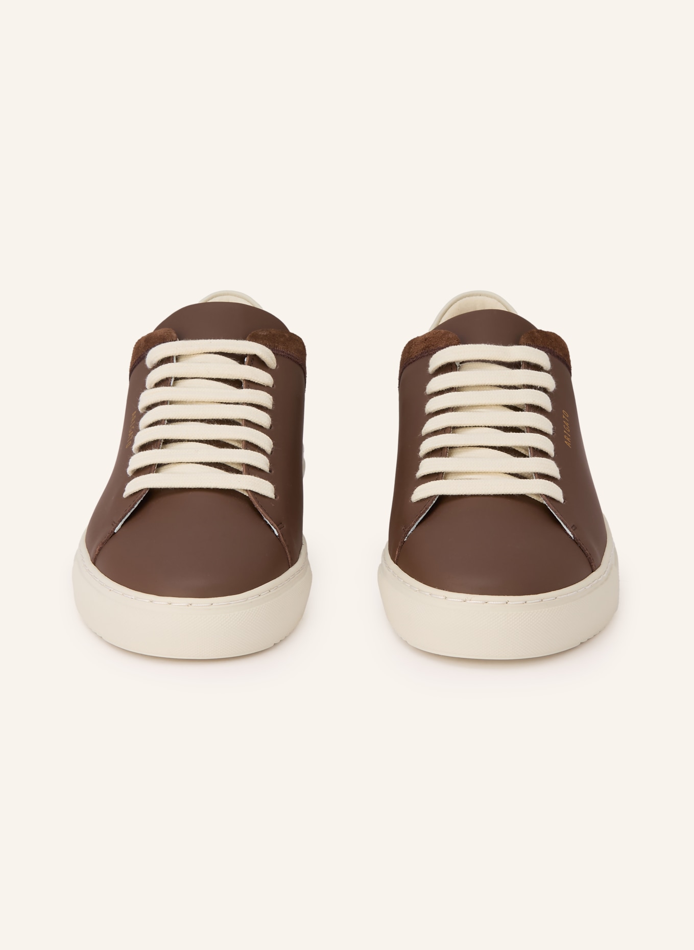 AXEL ARIGATO sneaker: DARK BROWN / LIGHT GRAY