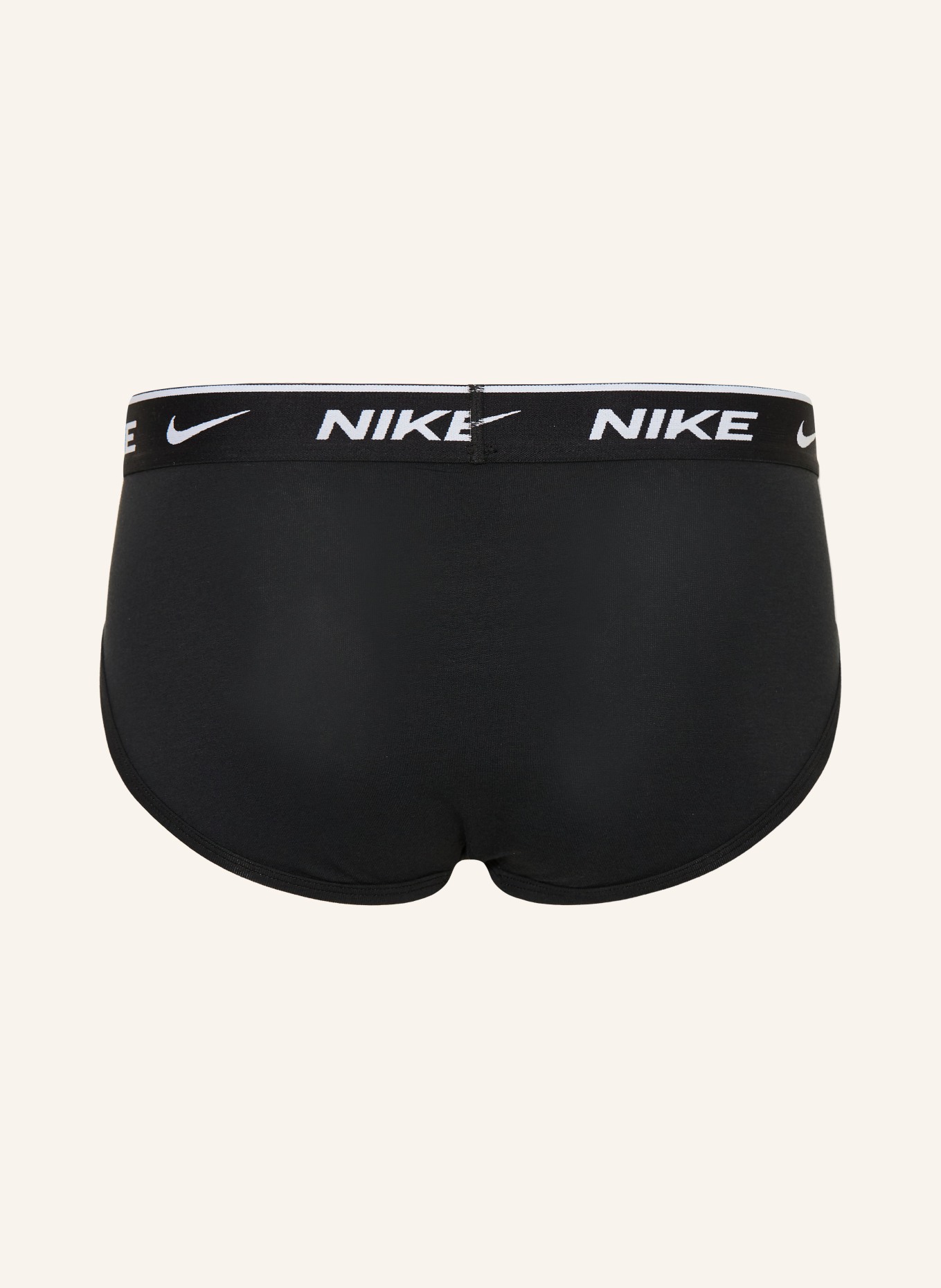 Nike 3-pack briefs ESSENTIAL COTTON STRETCH: BLACK