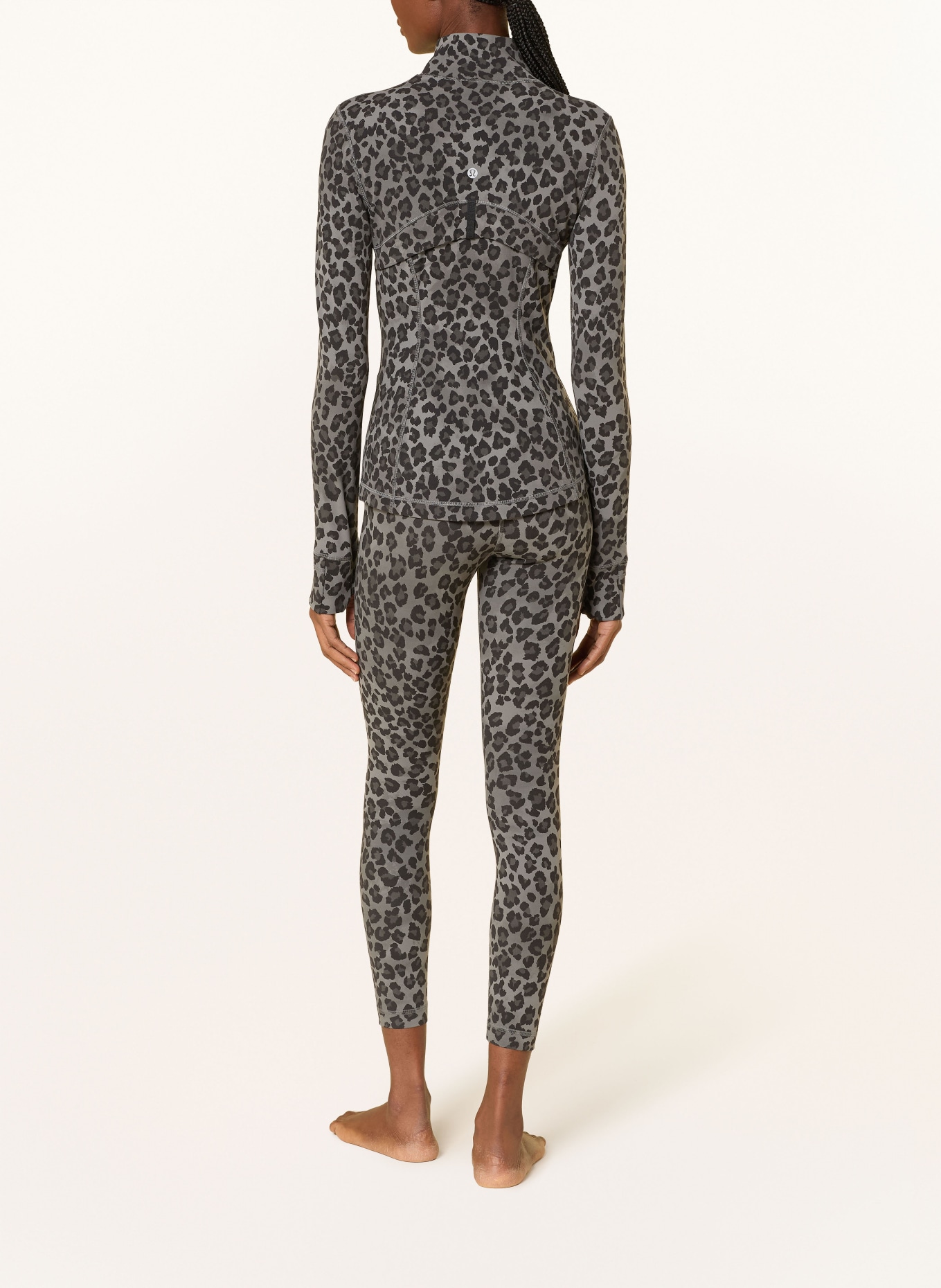 lululemon Yoga-Jacke DEFINE NULU™: GRAU / DUNKELGRAU / SCHWARZ