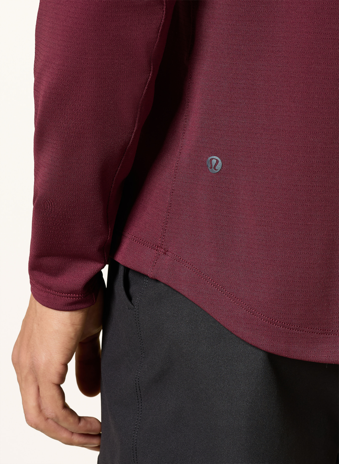 lululemon Longsleeve LICENSE TO TRAIN: DUNKELROT